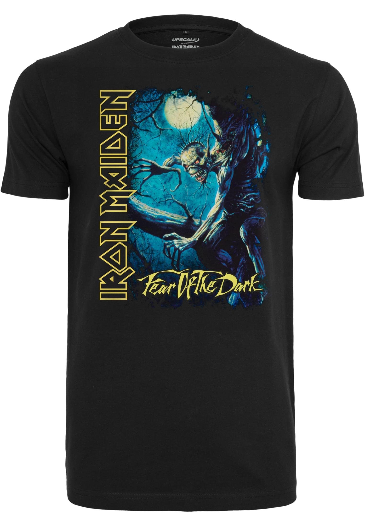 Upscale by Mister Tee Kurzarmshirt Herren Upscale X Iron Maiden Fear of the dark Heavy Oversize Tee (1-tlg) | T-Shirts