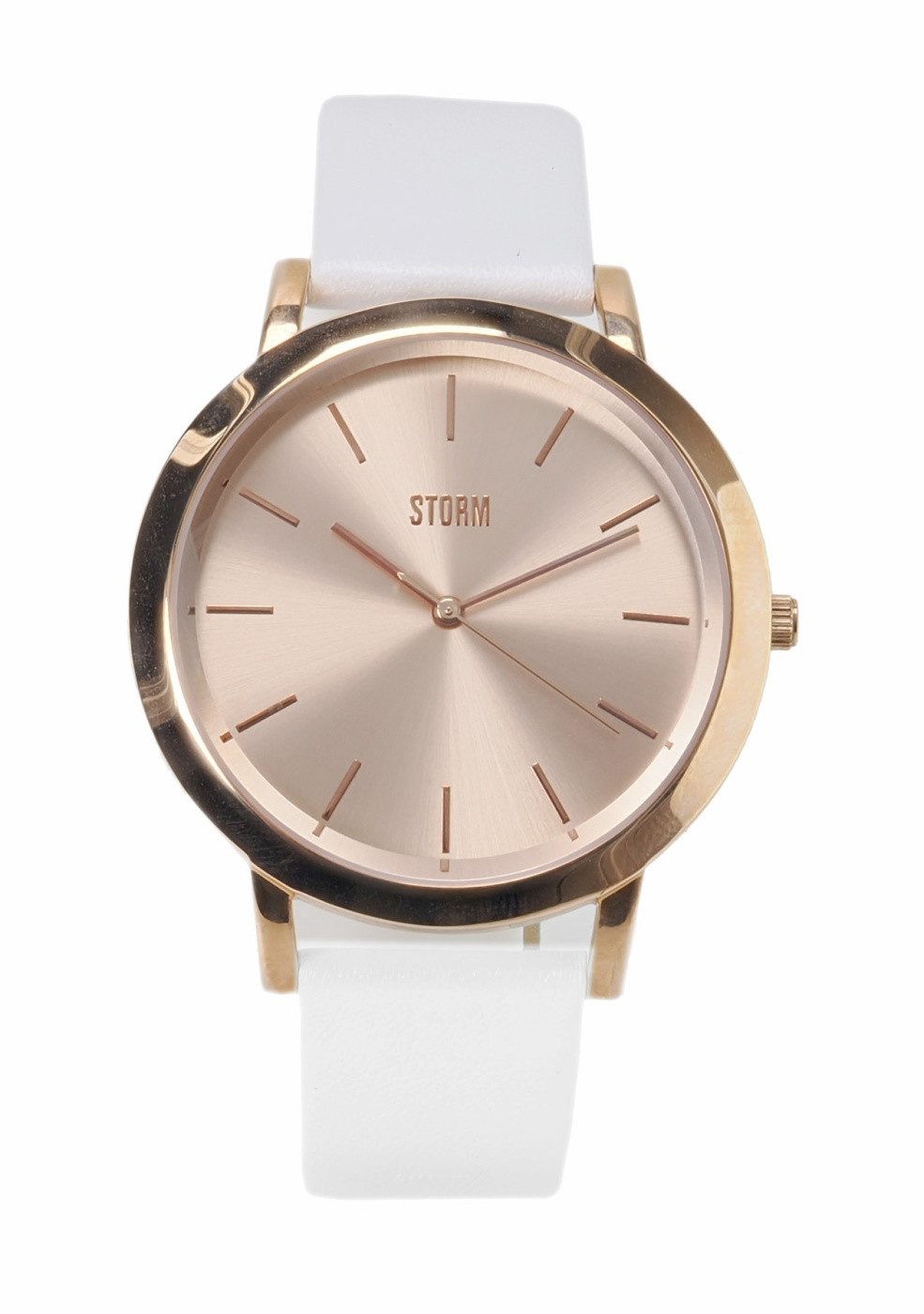 STORM Quarzuhr Storm Damen Quarz Uhr EVELLA ROSE GOLD 47261/RG, (Rosegold)