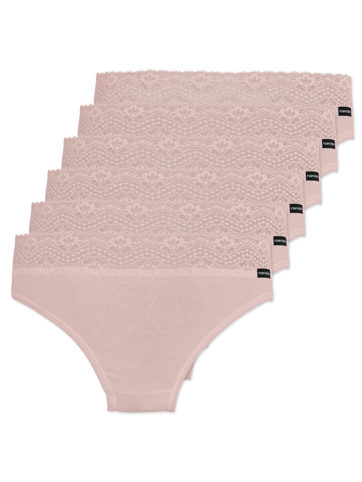 Pompadour Bikinislip 6er Pack Damen Bikinislip günstig online kaufen