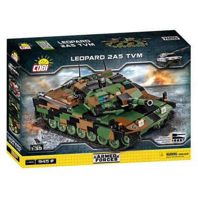 COBI Spiel, 2620 Leopard 2A5 TVM Armed Forces Panzer-Modell, Bausatz