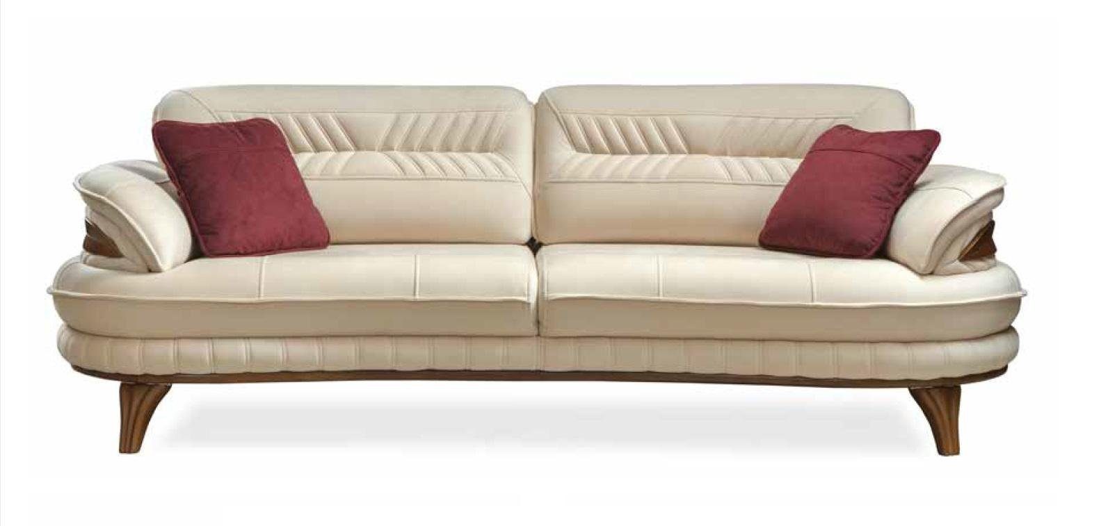 JVmoebel Sofa Sofa Sofas Sitzer Made Textil Polster, Europe Neu Couchen Art déco 3 Luxus Couch in