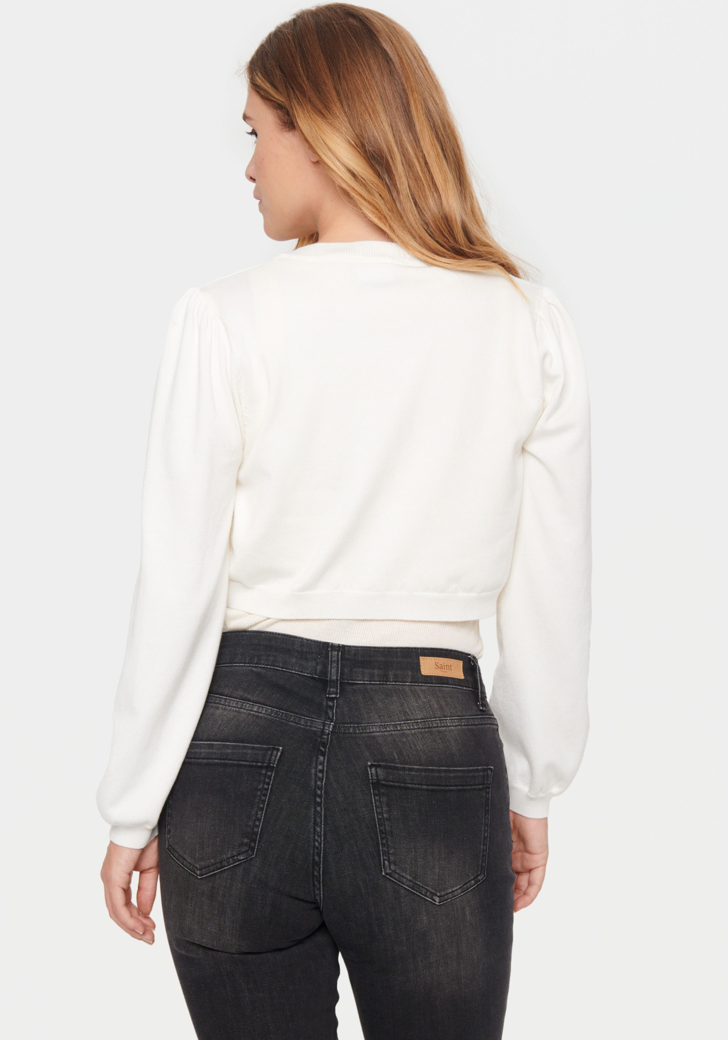 Saint Tropez Strickjacke MilaSZ Bolero günstig online kaufen