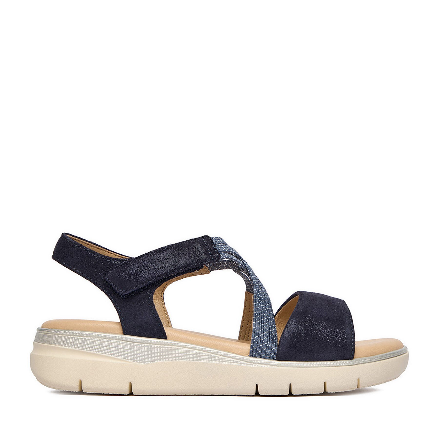 Go Soft Go Soft Damen-Sandalen in Marineblau Sandale