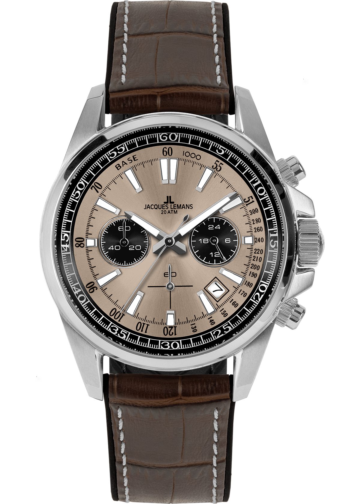 Jacques Lemans Chronograph Liverpool 1-2117ZF, Quarzuhr, Armbanduhr, Herren günstig online kaufen