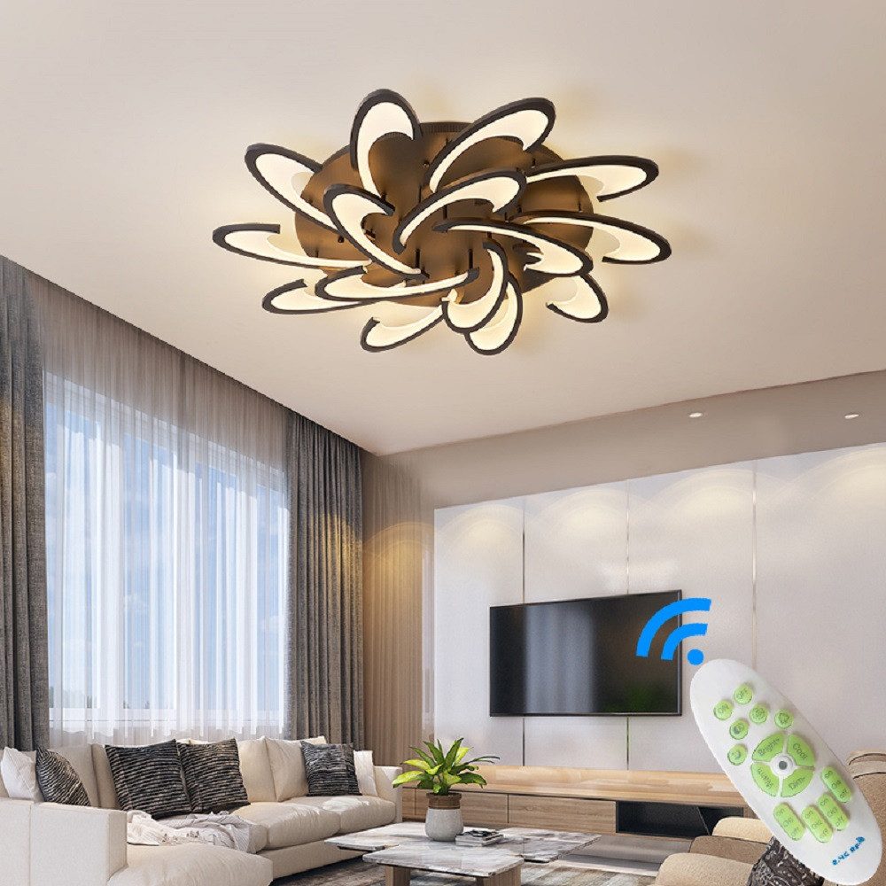 Eurotondisplay LED Deckenleuchte LED Deckenleuchte Fernbedienung günstig online kaufen
