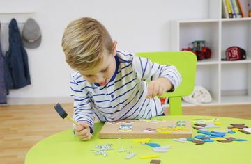 Lena® Spiel, Kinderspiel Hammerspiel Baustelle