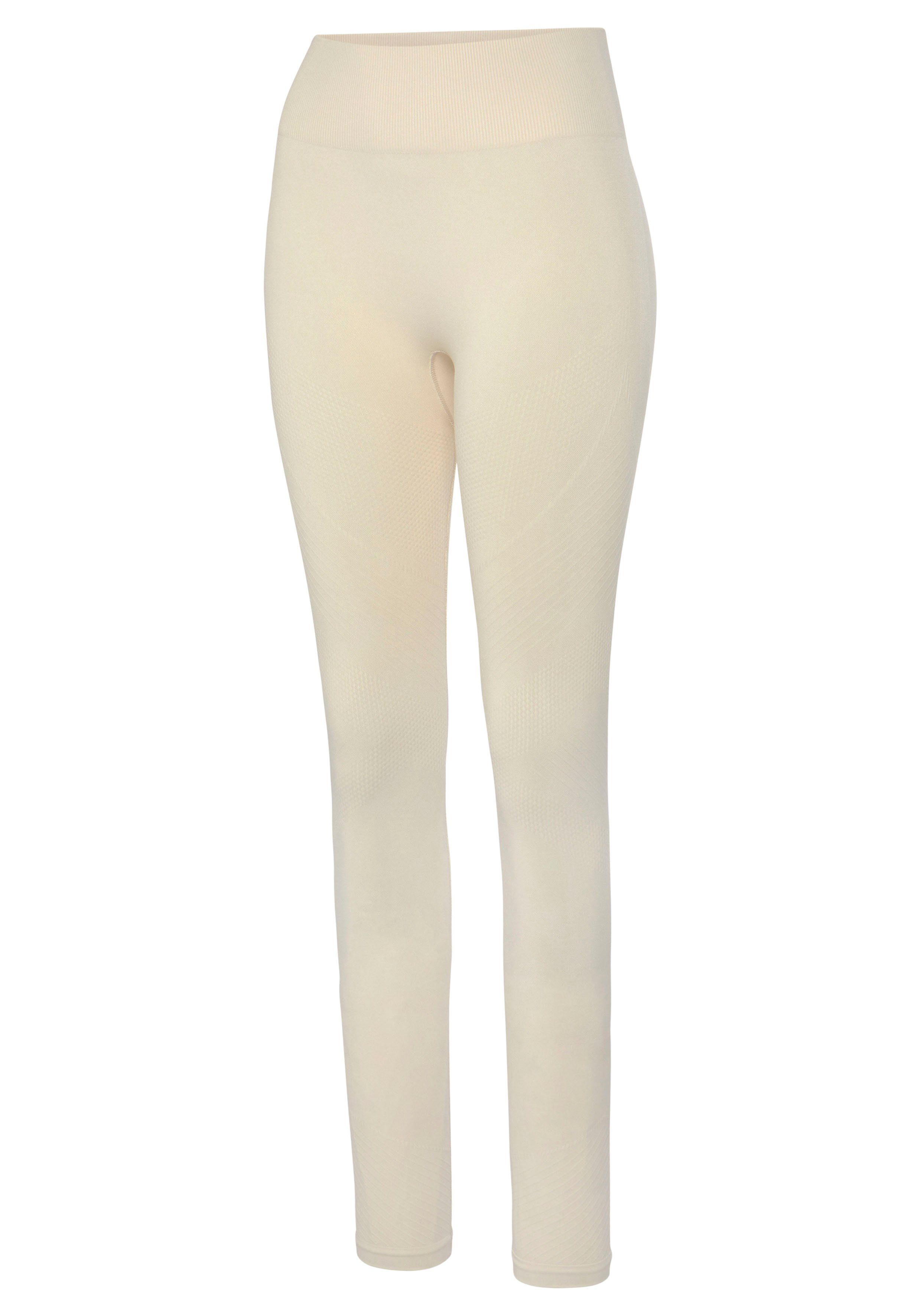 LASCANA Seamless Leggings Po Push Up mit Rippstruktur und Shapingeffekt, Sporthose, Sportleggings – Bild 5 von 5