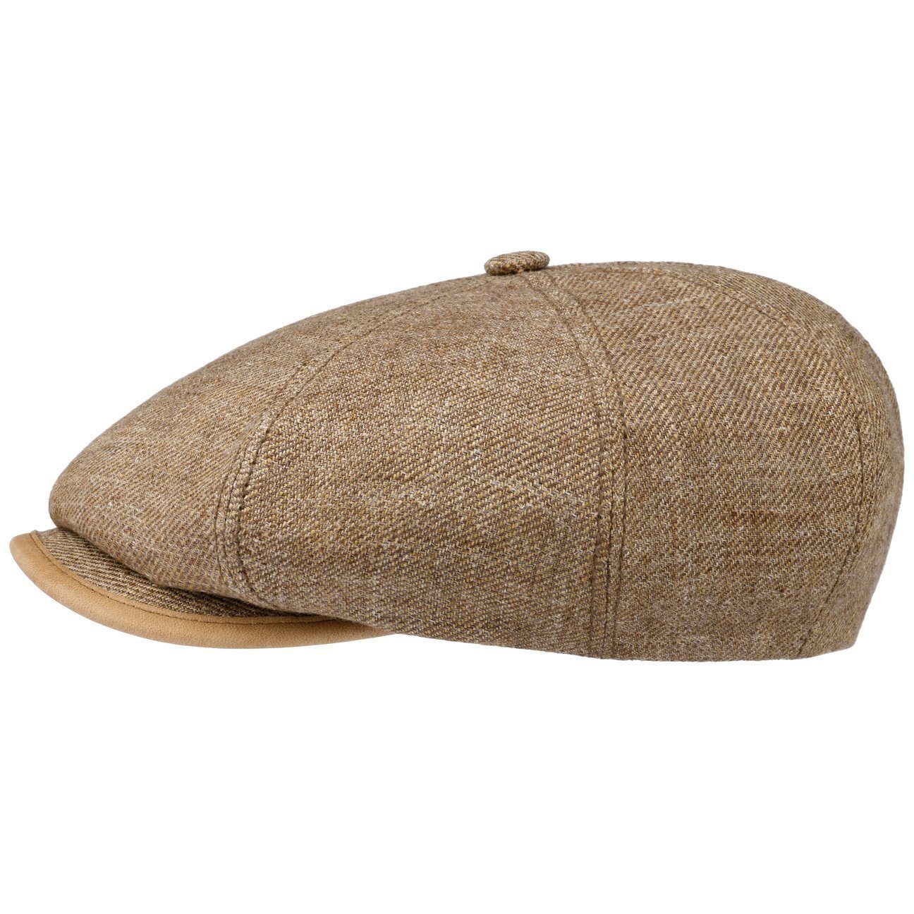 Stetson Flat Cap (1-St) Schirmmütze mit Schirm, Made in Germany