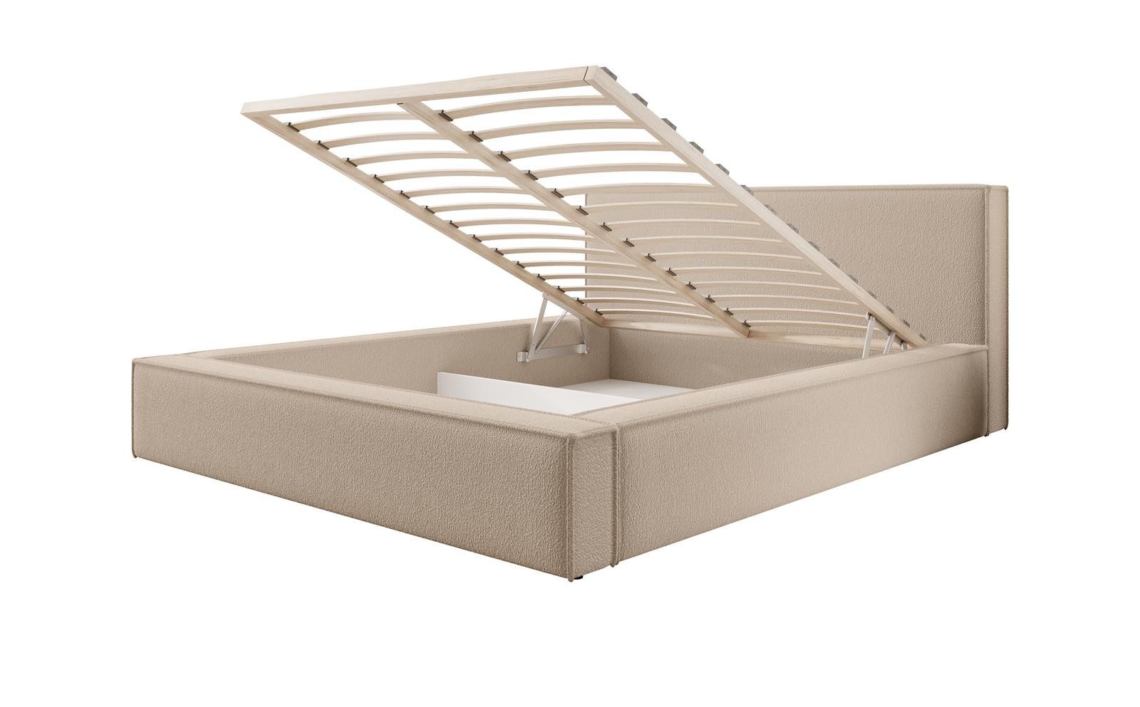 Compleo Polsterbett CORD mit Stauraum ASTA, Modern design (Kostenlose Lieferung! TOP ANGEBOT), Viele Varianten zur Auswahl – wählen Sie Größe und Farbe!