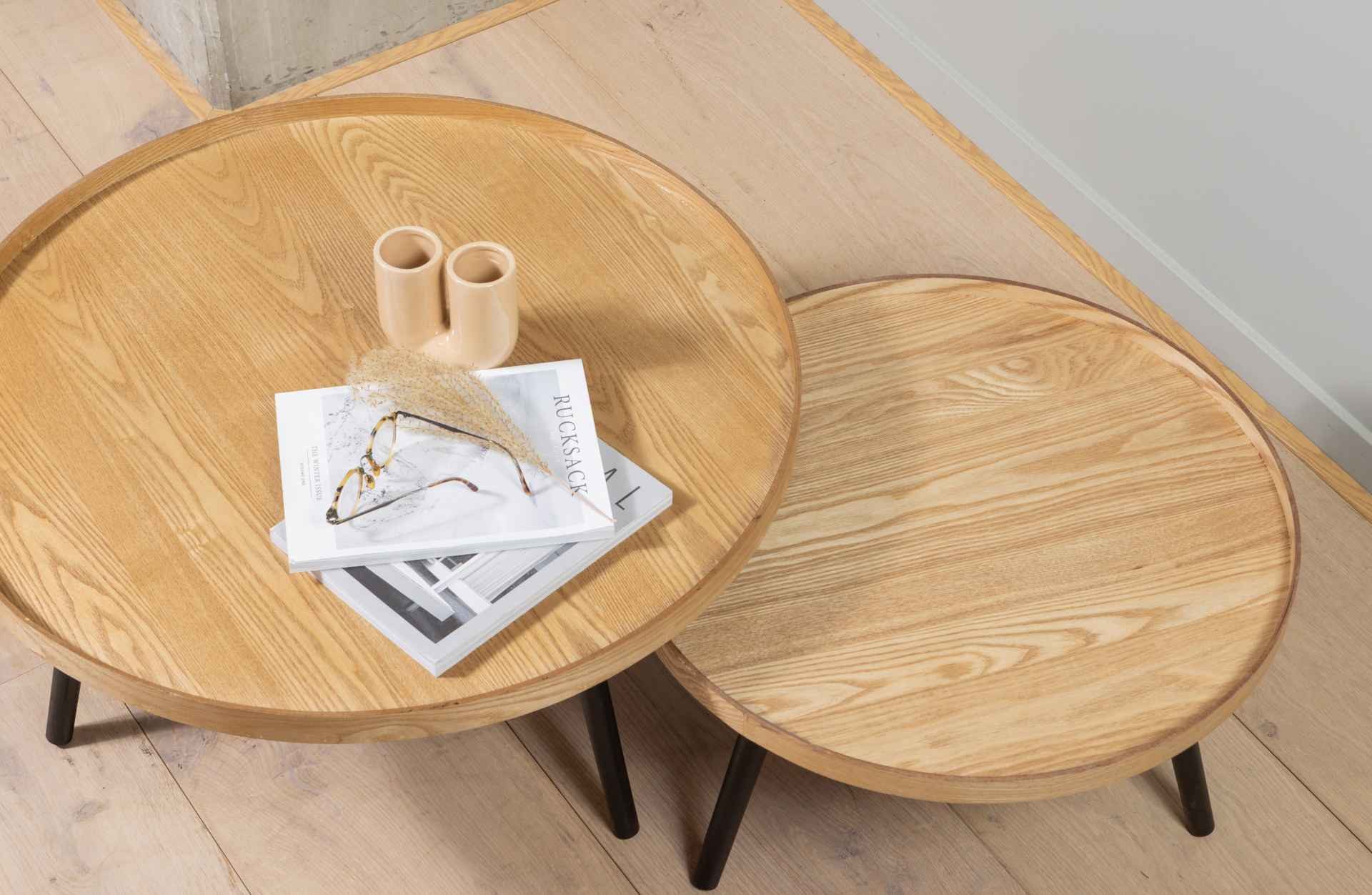 WOOOD Beistelltisch Mesa aus Holz, Natur, günstig online kaufen
