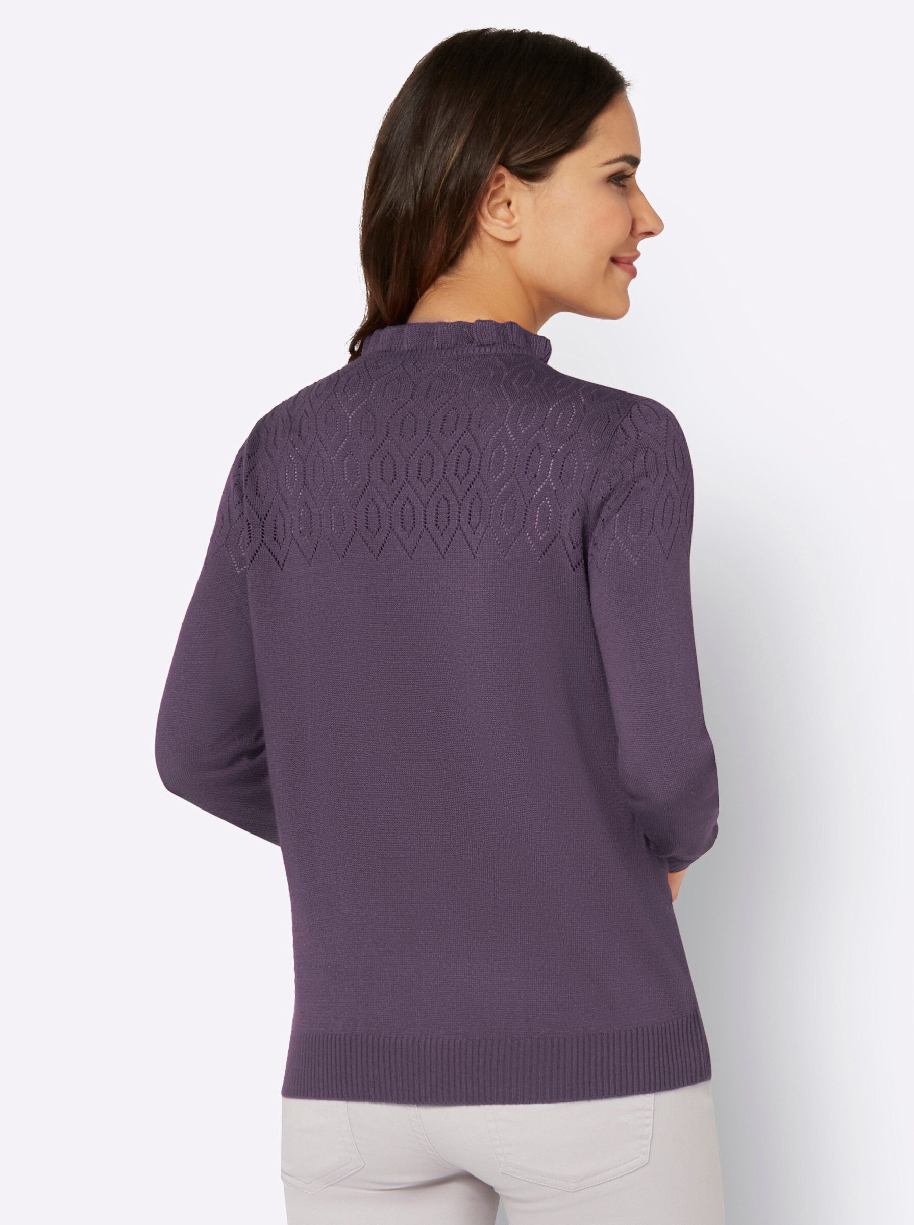 Strickpullover Langarm-Pullover