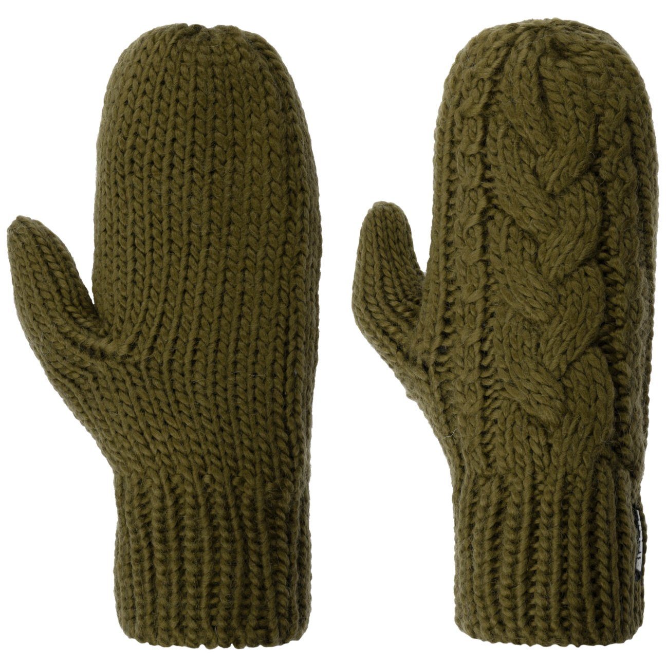 Eisbär Strickhandschuhe (1-St) Strickhandschuhe mit Futter, Made in Austria