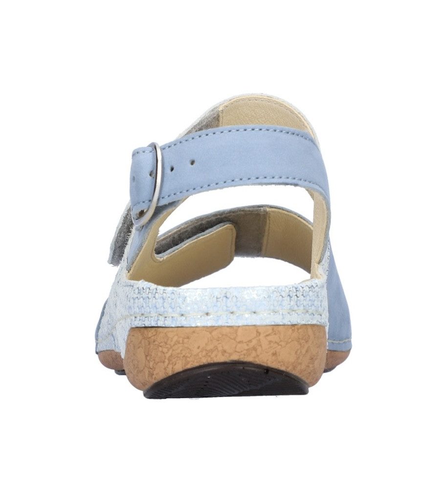 Waldläufer HELIETT Sandale, Sommerschuh, Klettschuh, Keilabsatz, in Komfort günstig online kaufen