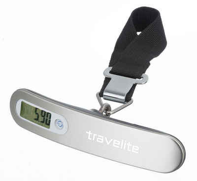 travelite Freizeittasche ACCESSOIRES Kofferwaage Alu, Silber