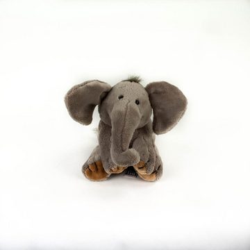 Schaffer® Kuscheltier Plüschmagnet Elefant Sugar 17 cm grau