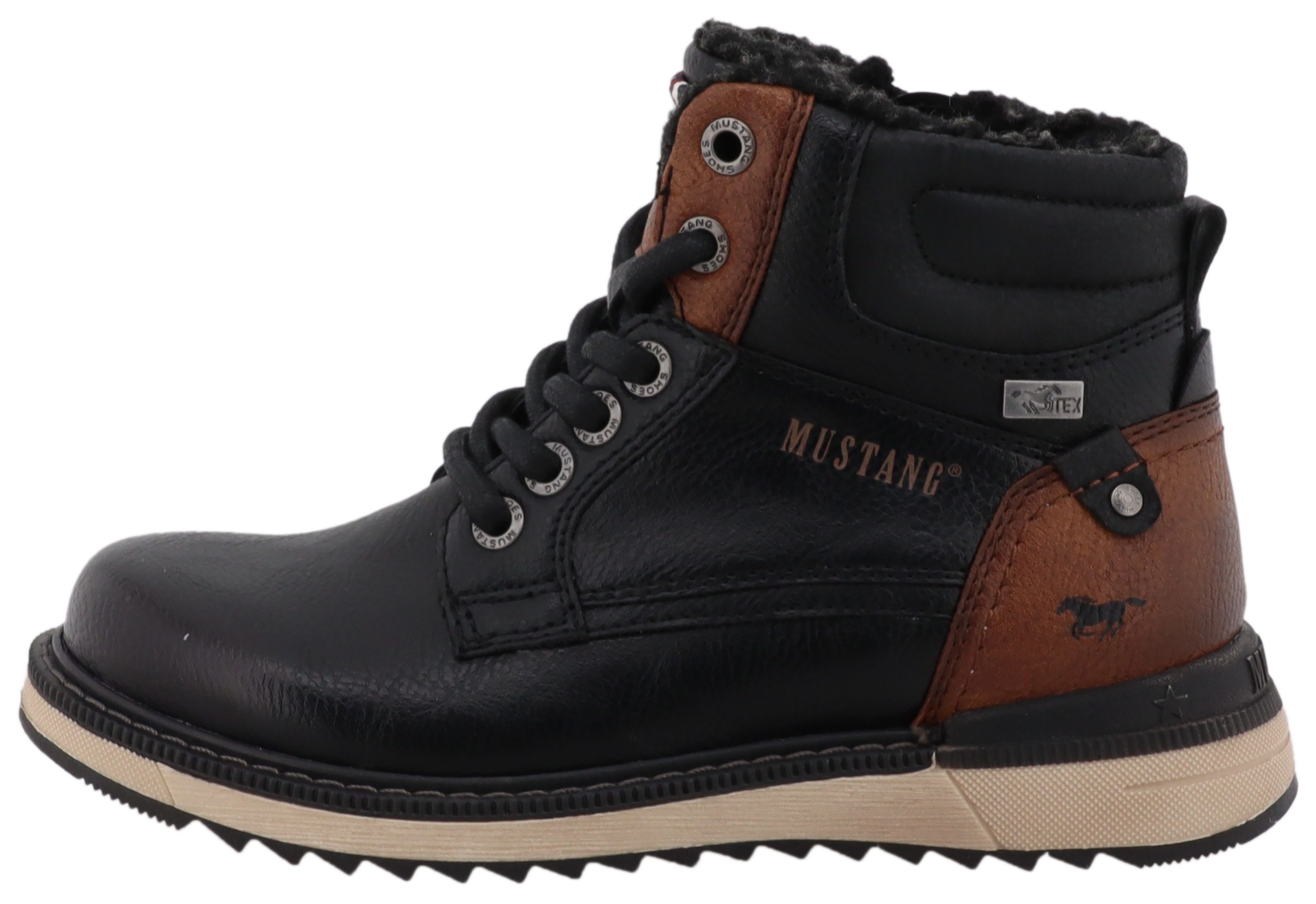 Mustang Shoes Donato Winterboots Schnürboots, Outdoorboots mit TEX-Membrane