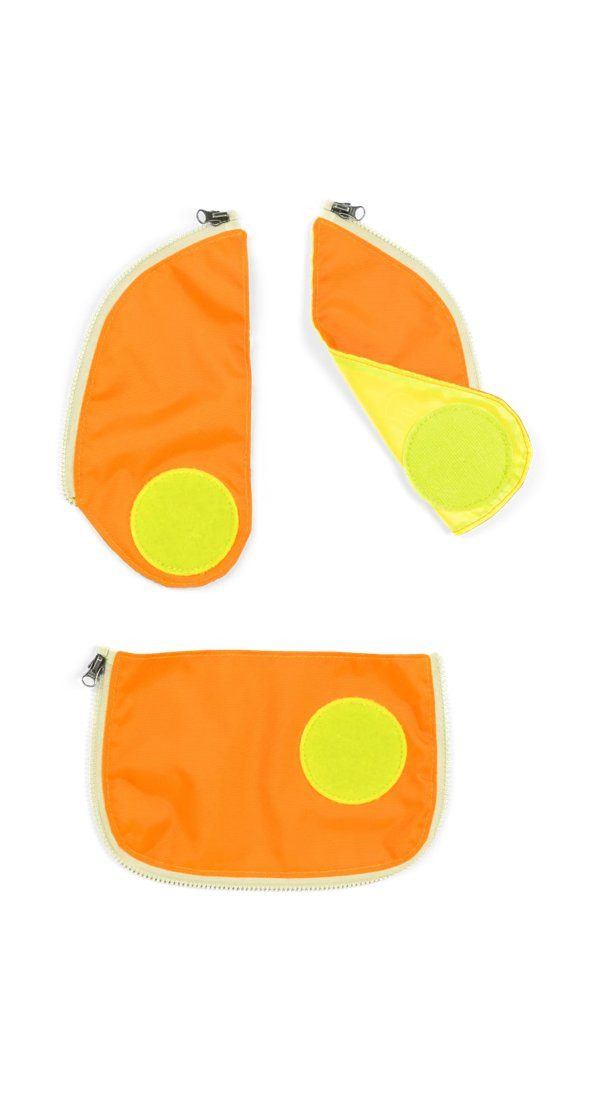 ergobag Schulranzen cubo Sicherheitsset (3-tlg., 3-teiliges Set), reflektierend