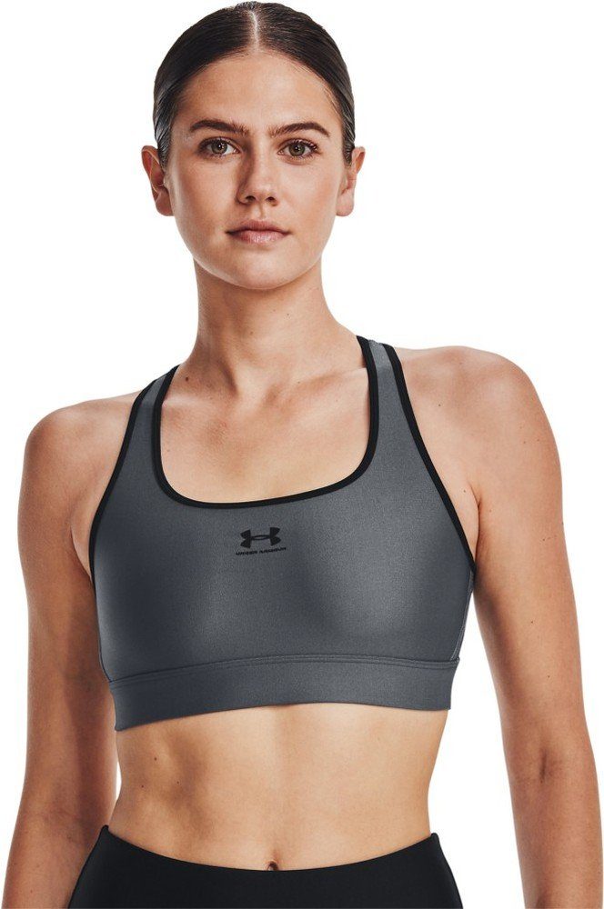 Under Armour® Slip HeatGear Armour Mid Unwattierter Sport-BH