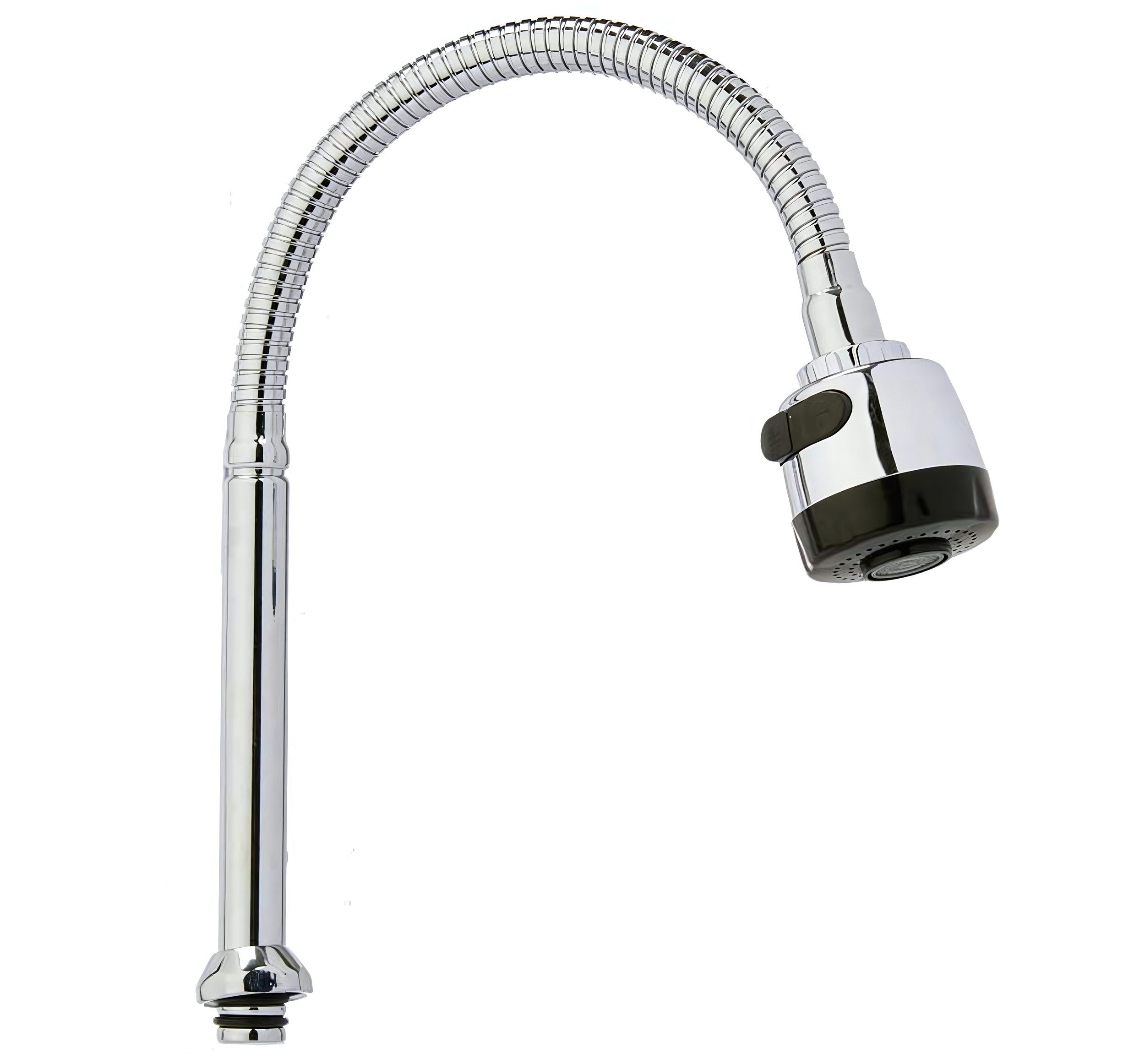 KINVARA Strahlregler SCHWENKBRAUSE 2-Strahlarten 48cm Brausekopf Küche Mischdüse 92, Strahlregler Wasserhahnaufsatz Wasserhahn-Aufsatz Wassersparer