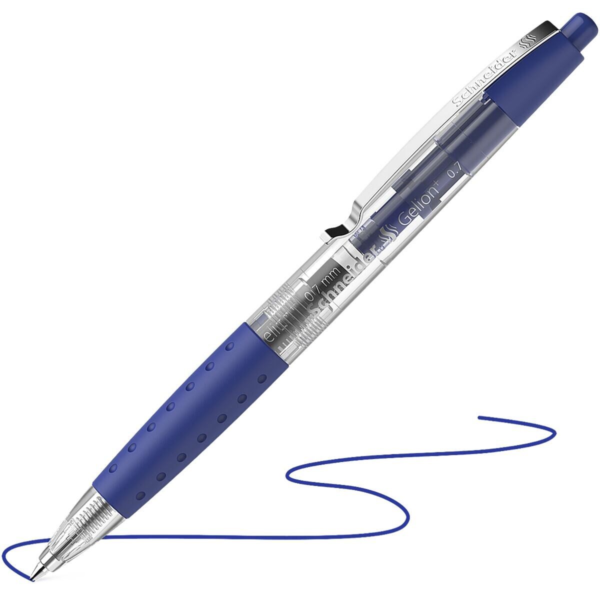Schneider Gelschreiber Gelion +, mit Druckmechanik und schnelltrocknender Tinte