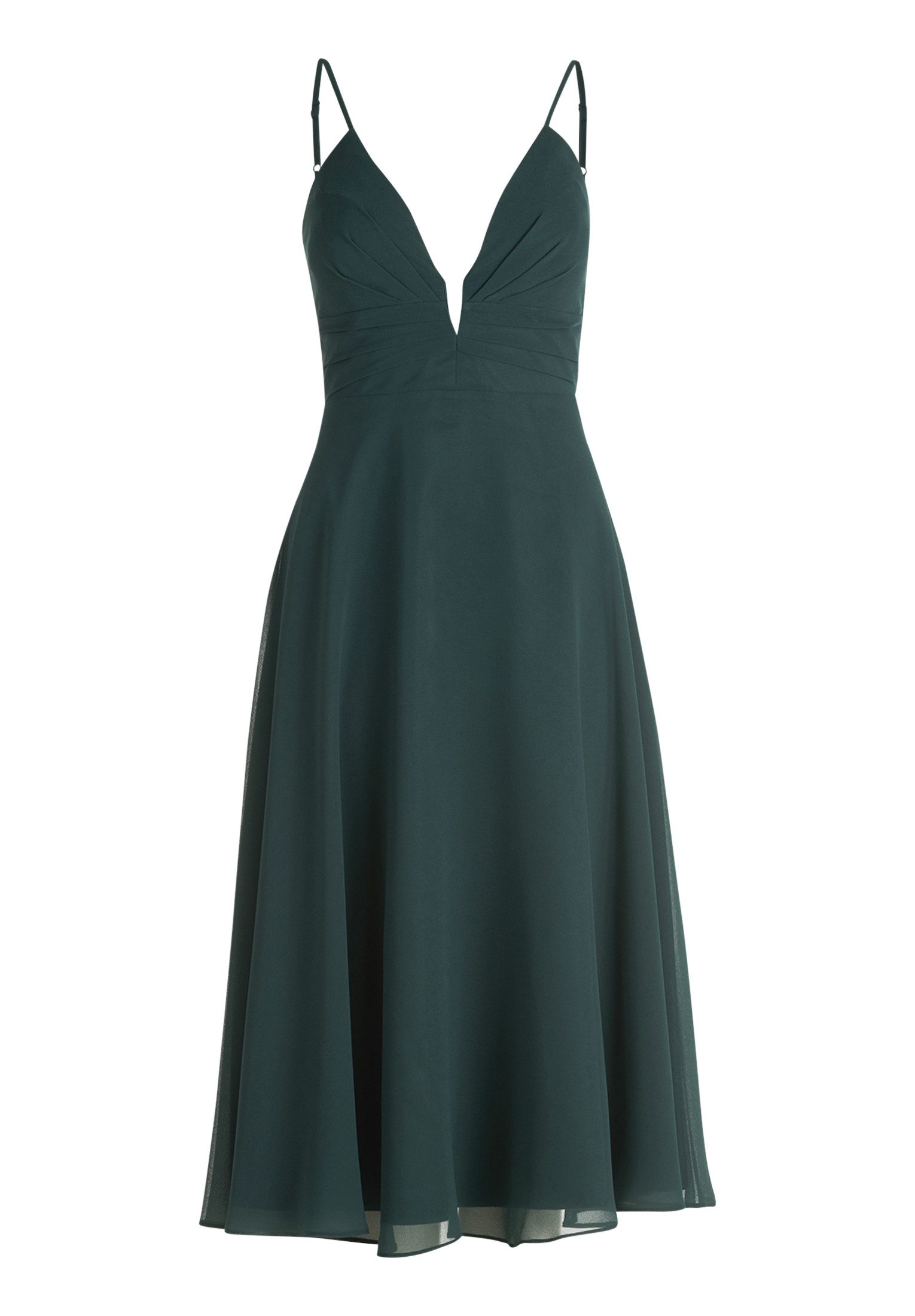 Vera Mont Chiffonkleid Damen mit V-Ausschnitt