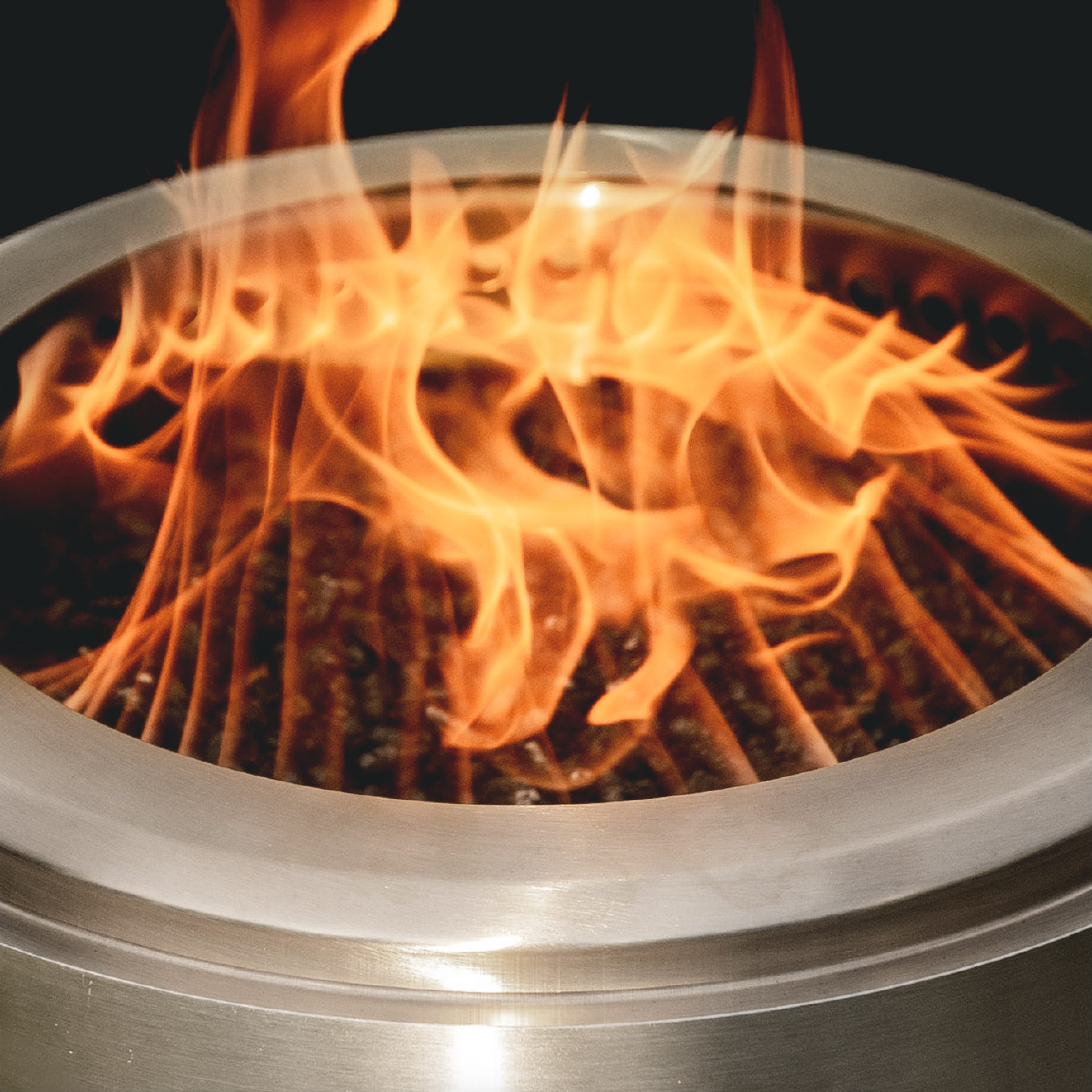 HerQs Feuerstelle Cozy Rauchfreie Feuerschale, 90% weniger Rauch, für 4-6 Personen