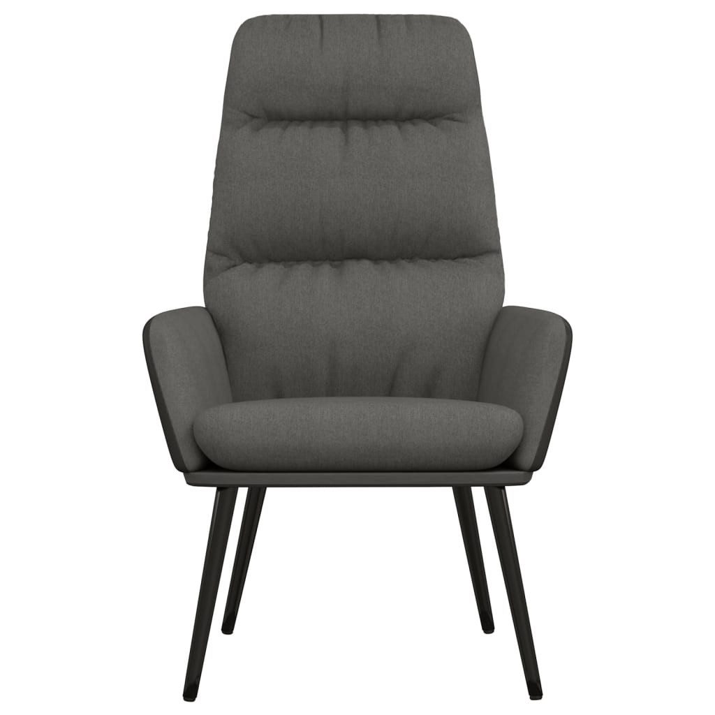 vidaXL Sessel Relaxsessel Dunkelgrau Stoff (1-St) günstig online kaufen