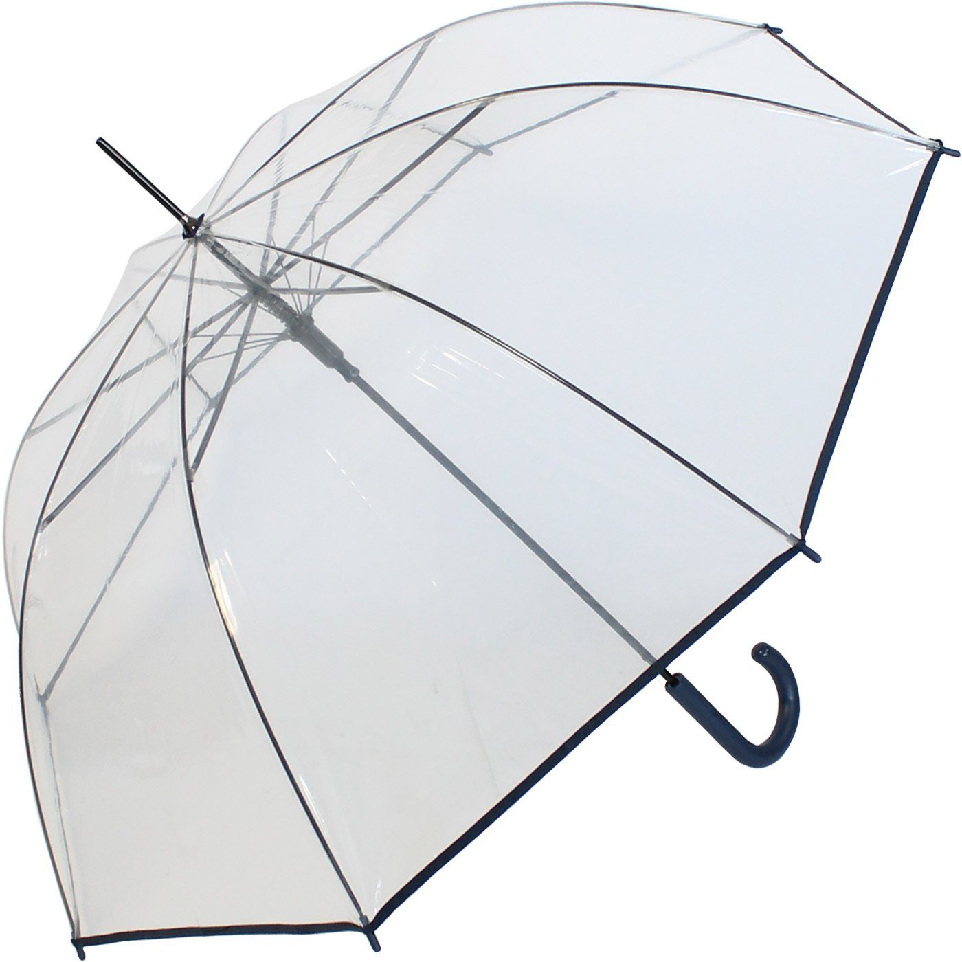 HAPPY RAIN Langregenschirm Transparentschirm durchsichtig mit günstig online kaufen
