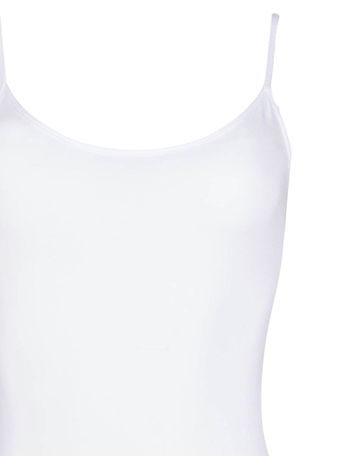 Schöller Achseltop 3er Pack Damen Spaghetti-Top Baumwolle (Packung, 3-St) -