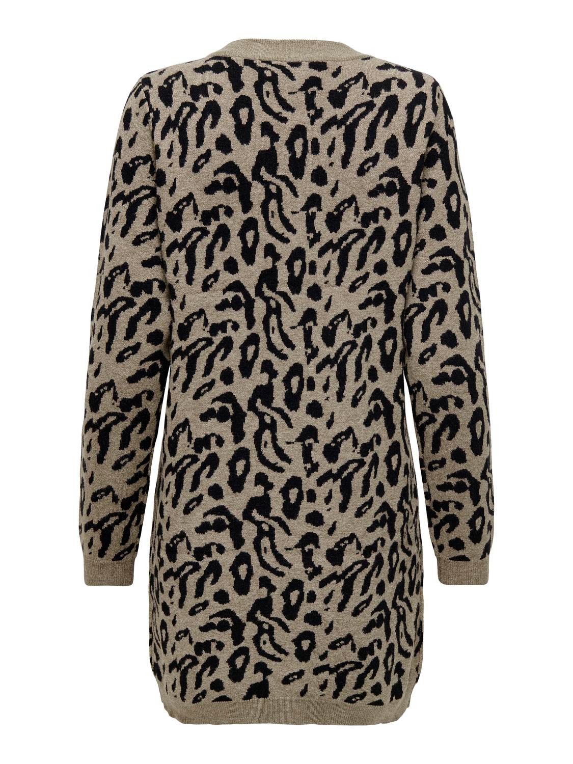 ONLY Strickkleid ONLJENNI LS ANIMAL DRESS EX KNT
