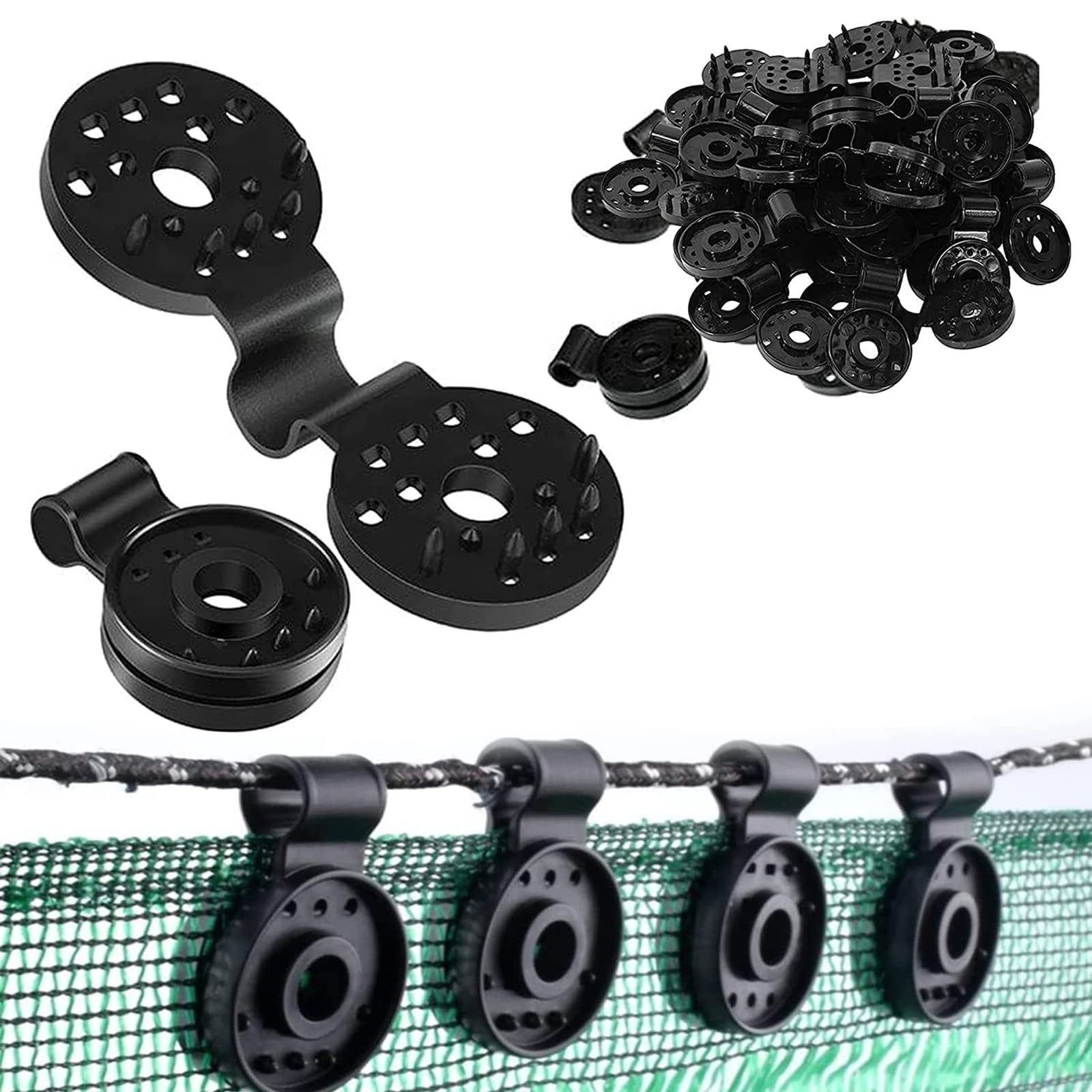 YI Sonnensegel 50pcs Kunststoff-Clips Für Schutztuch günstig online kaufen