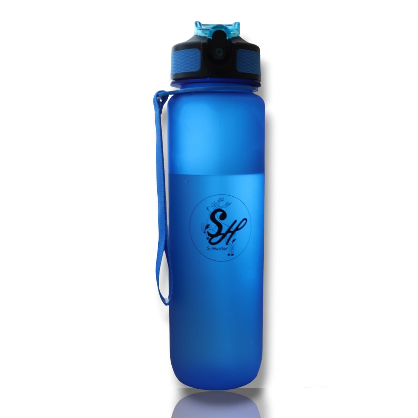 Trinkflasche Trinkflasche 1L Strohhalm BPA Frei Sport Fitness Flasche