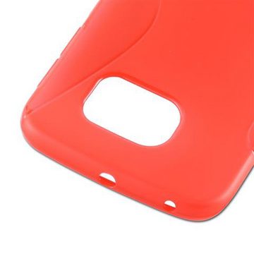 Cadorabo Handyhülle Samsung Galaxy S6 EDGE Samsung Galaxy S6 EDGE, Flexible TPU Silikon Handy Schutzhülle - Hülle - ultra slim