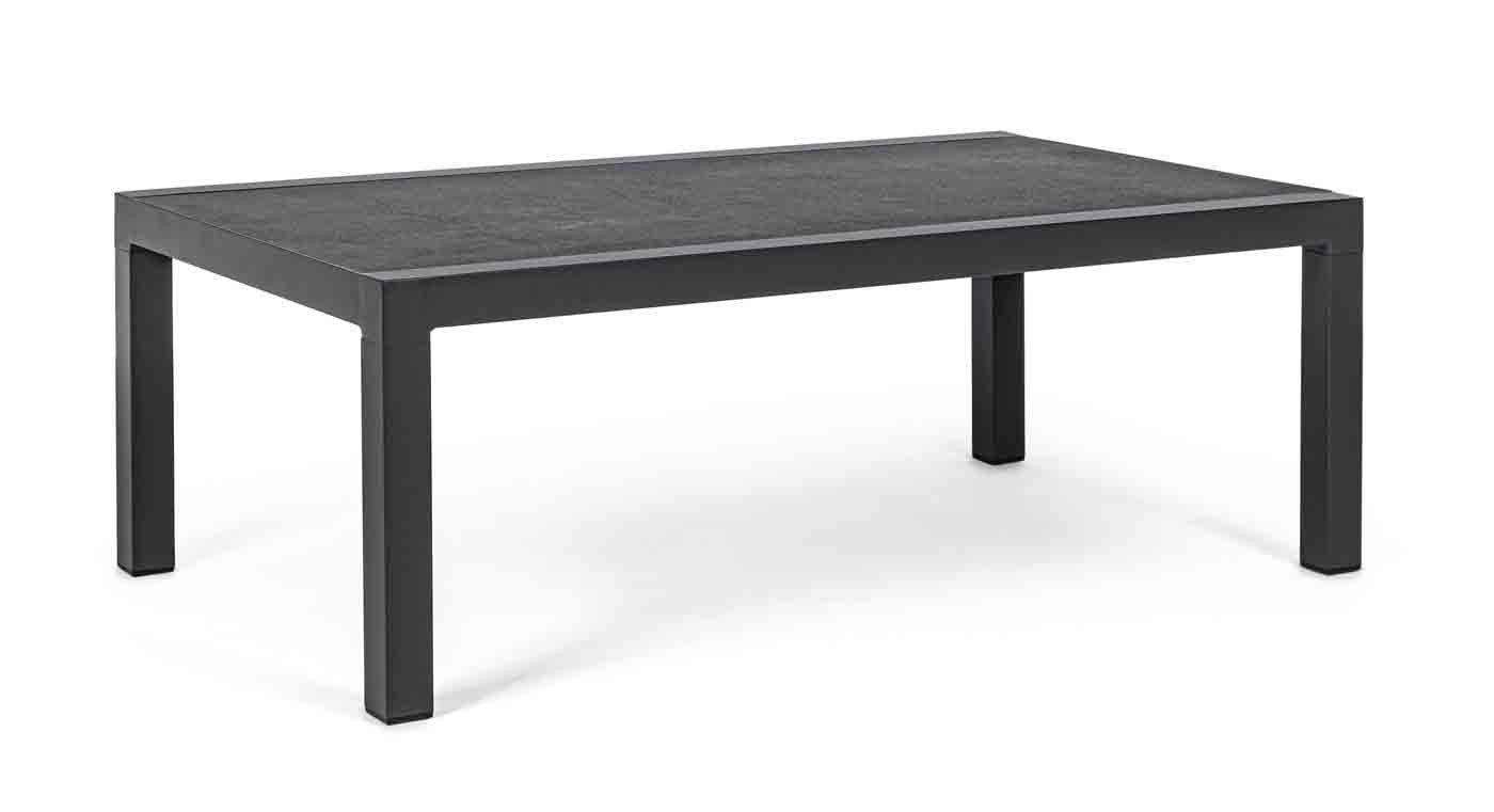 Feeling4Home Couchtisch Kledi aus Aluminium, Anthrazit