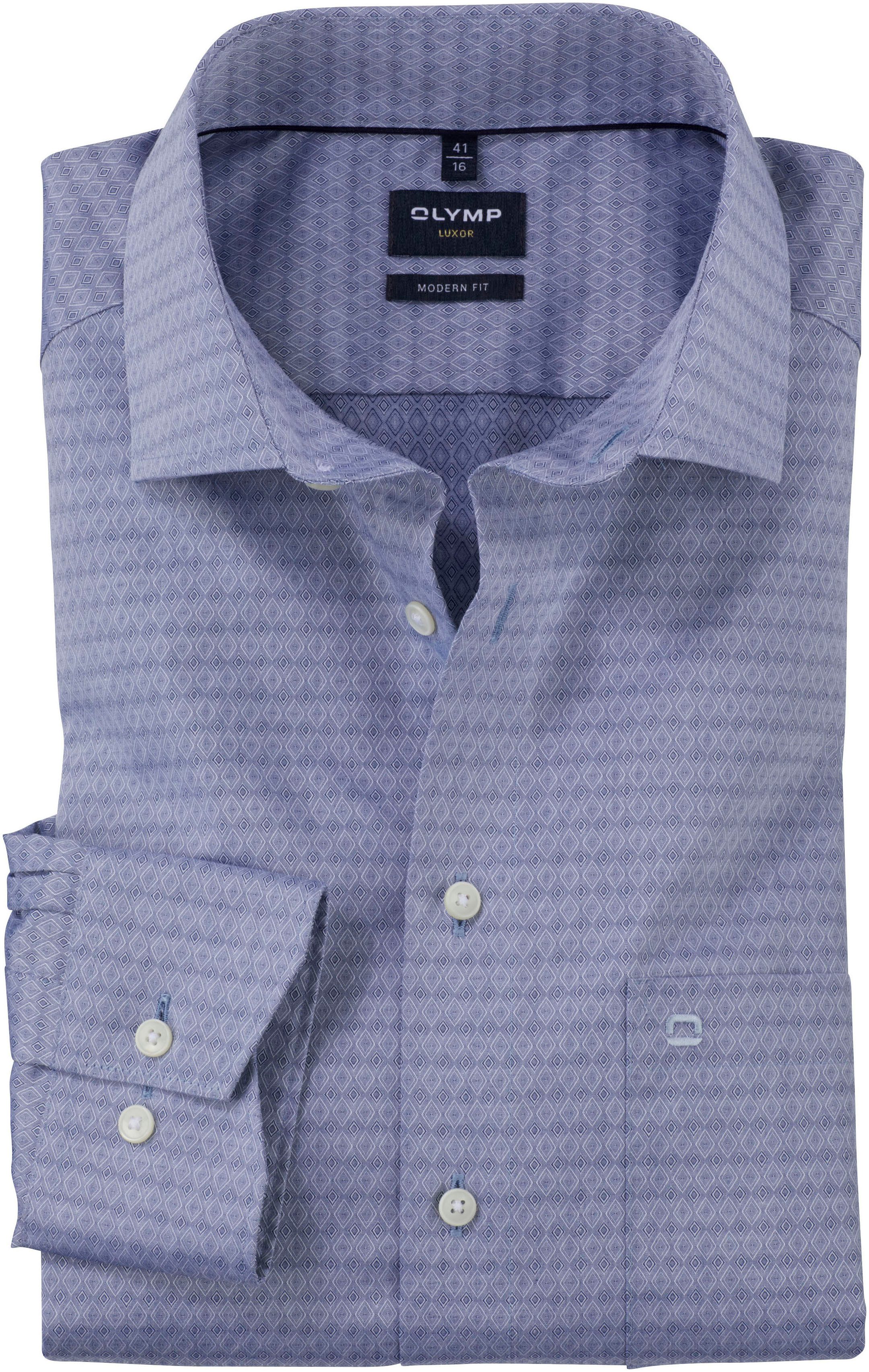 OLYMP Businesshemd Luxor modern fit mit grafischem Muster günstig online kaufen