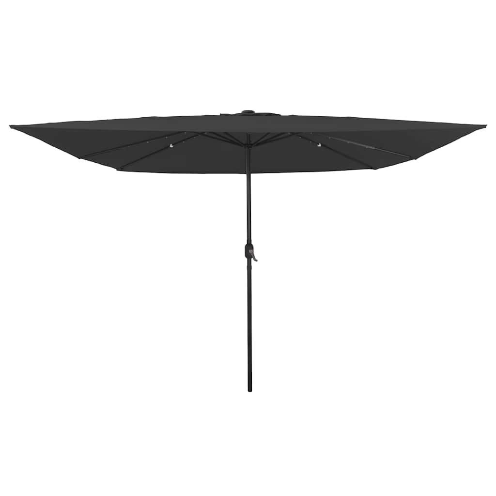 vidaXL Sonnenschirm Garten-Sonnenschirm 295 x 295 x 245 cm Polyester und Stahl