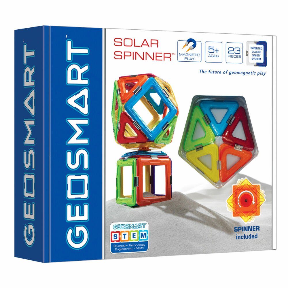 Smart Games Geosmart Solar Spinner Magnetspielbausteine, (23 St)