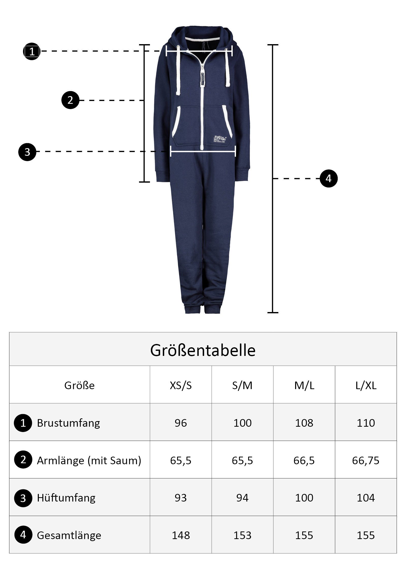 Eight2Nine Jumpsuit Sweat Overall