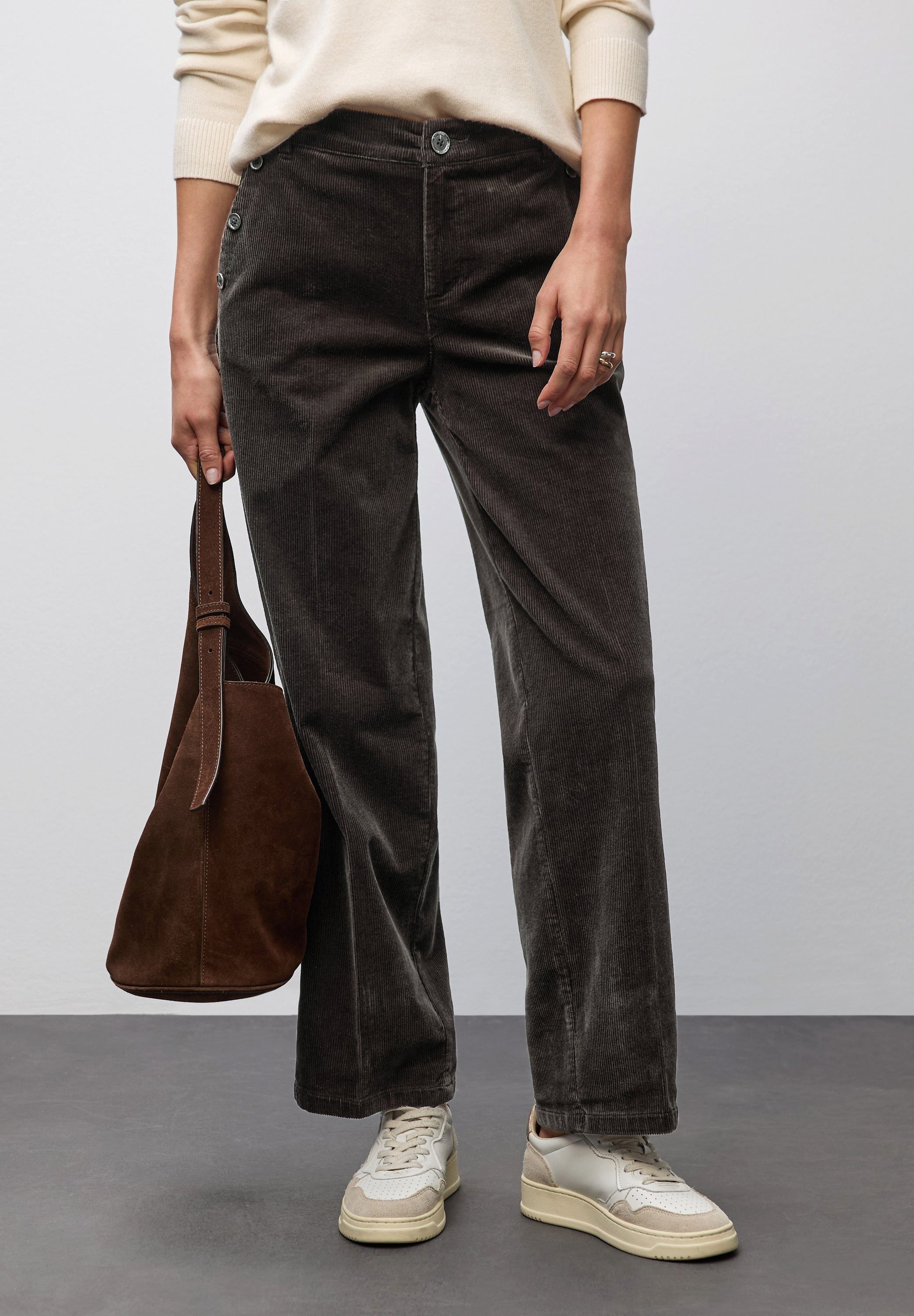 STREET ONE Cordhose Straight Leg Cordhose günstig online kaufen