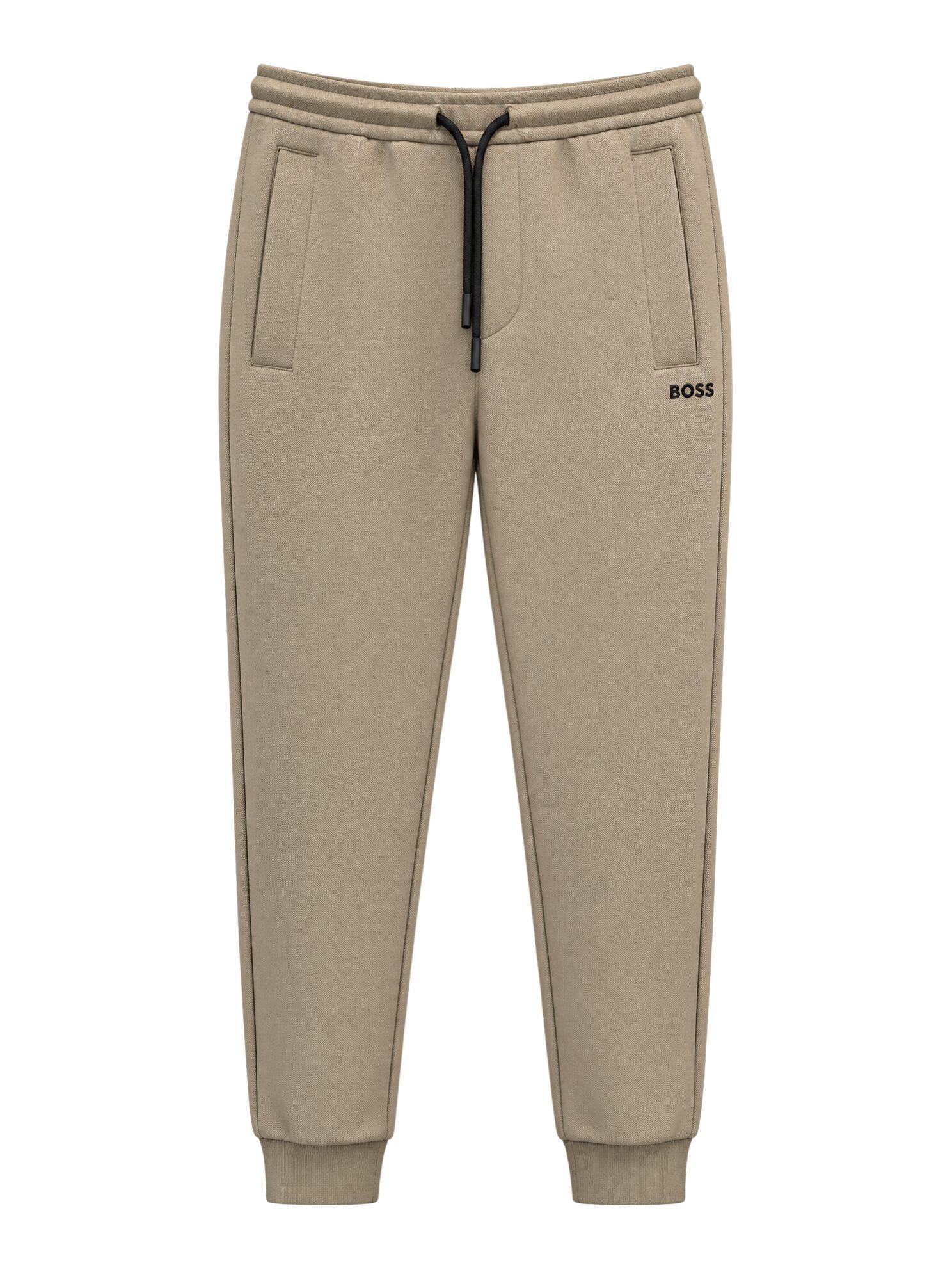 BOSS GREEN Sweathose BOSS Men Green natur,Sportlich,Baumwolle,Unifarben,Regular Fit
