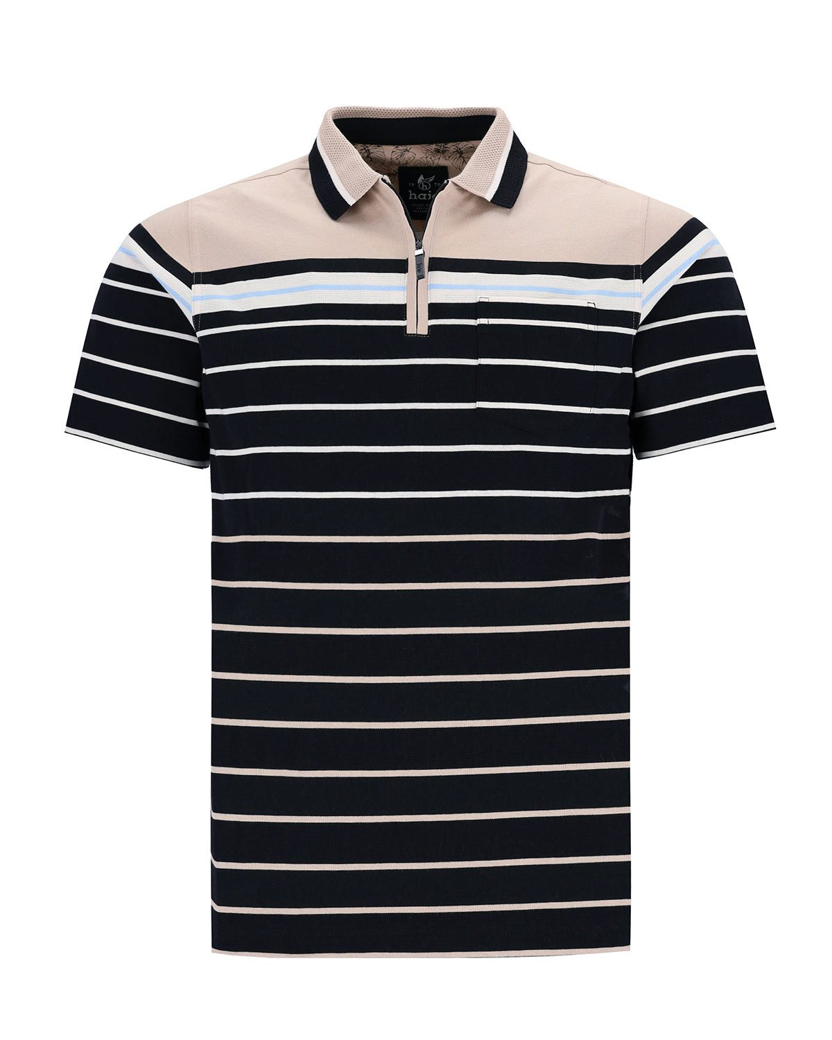 Hajo Poloshirt Poloshirt in Strukturmix