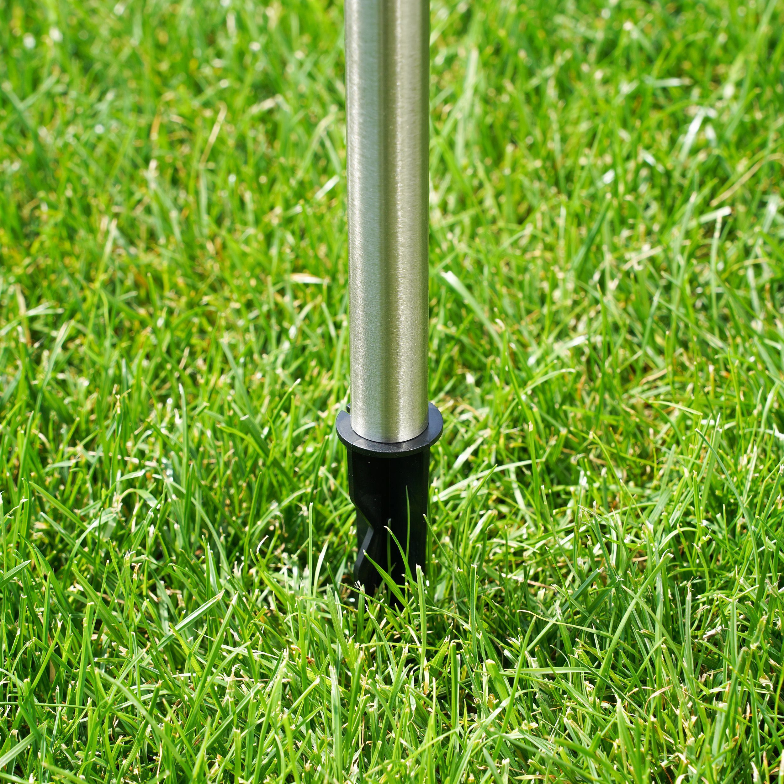 esotec LED Gartenleuchte Solar Stableuchte Flower Light, DUO COLOR ww+kw 2800K 6500K 102604