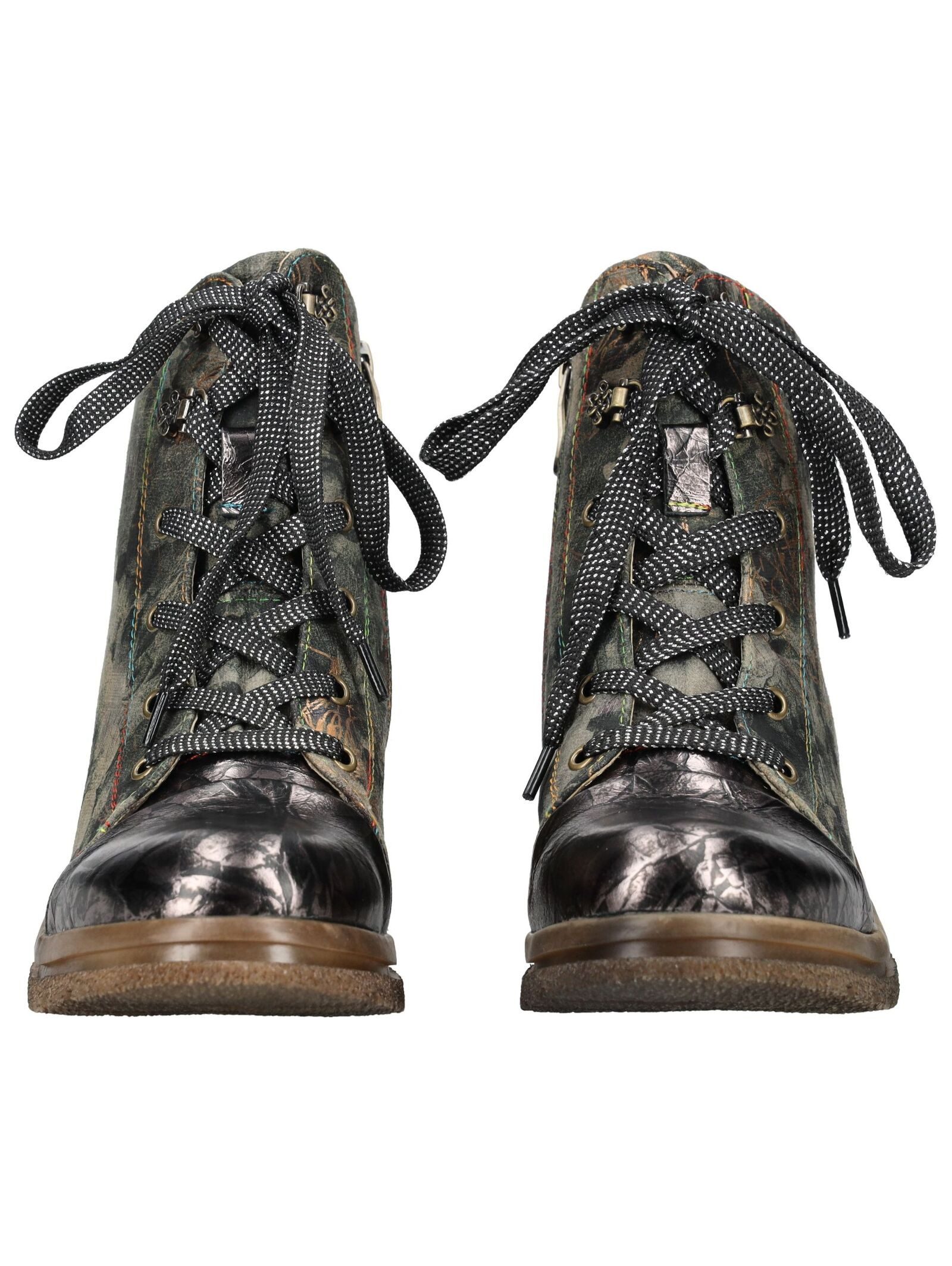 LAURA VITA LAURA VITA Stiefelette Leder/Textil Schnürstiefelette