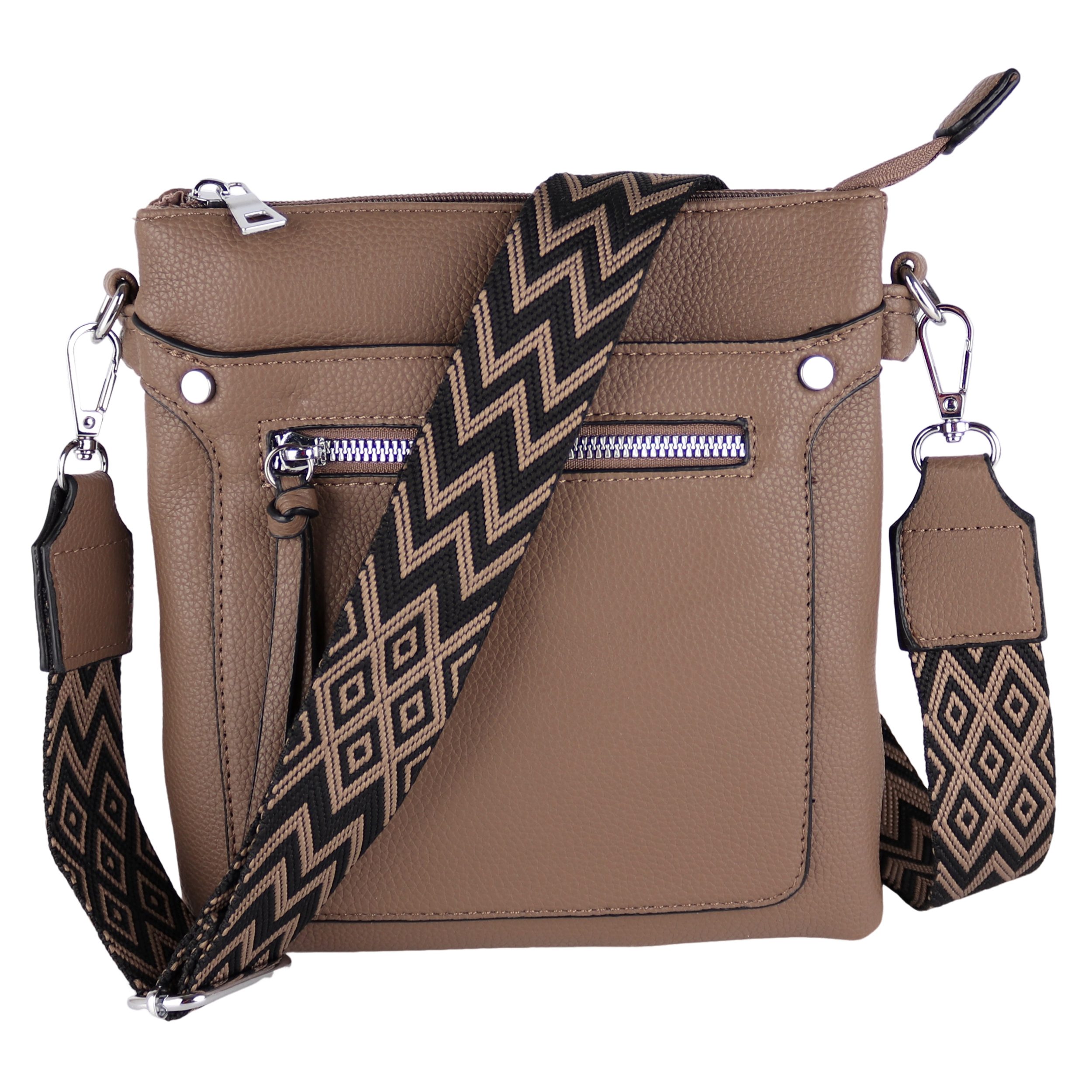 Umhängetasche Damen Crossbody Bag, Klein 21x22x3cm