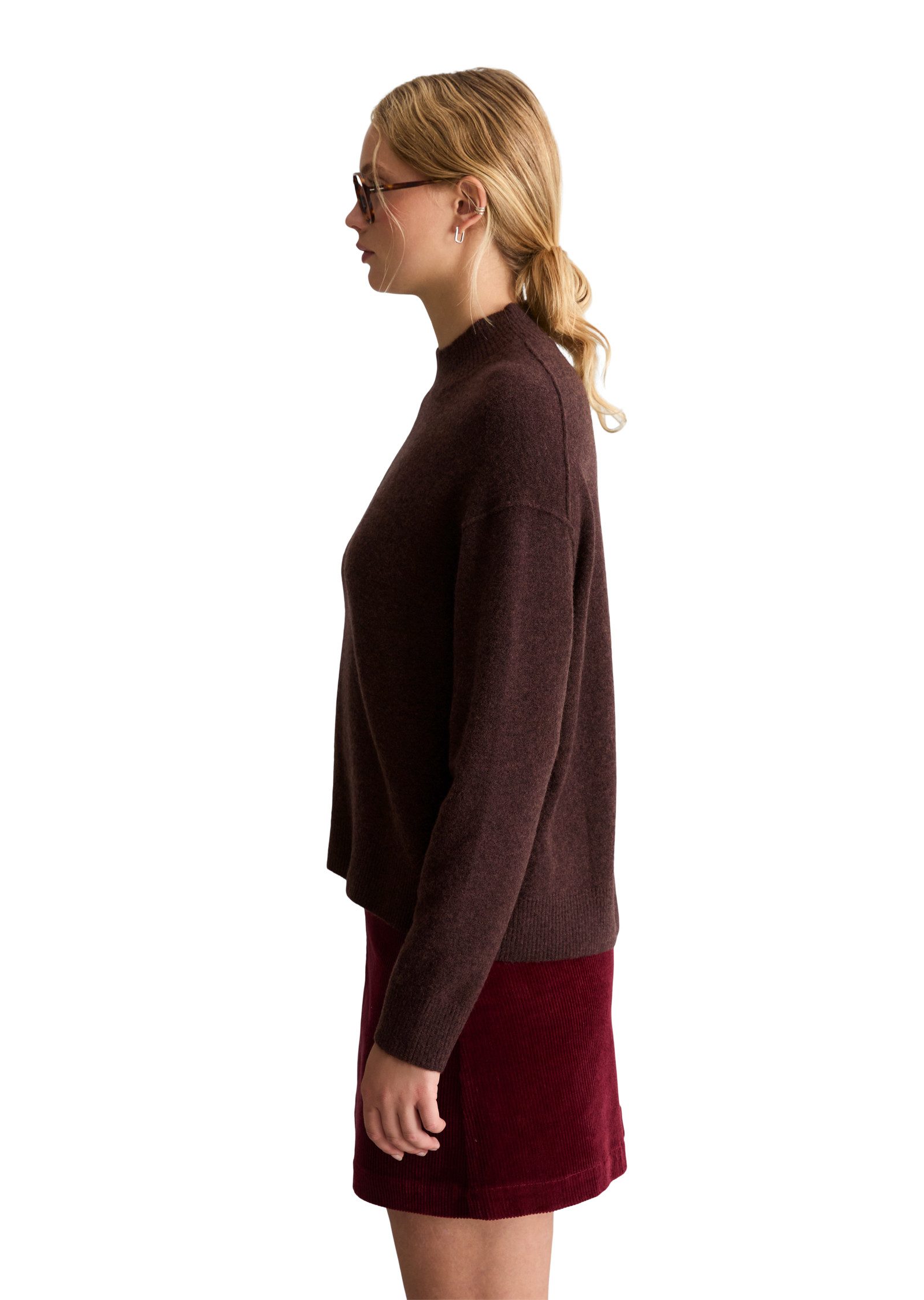 Marc O'Polo DENIM Strickpullover aus softem Schurwolle-Mix – Bild 2 von 5
