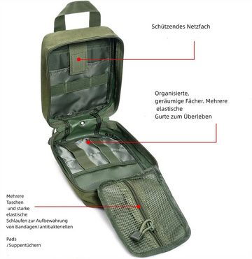 RefinedFlare Erste-Hilfe-Koffer Erste-Hilfe-Set, taktische medizinische Ausrüstung, Outdoor-Camping, (1 St)