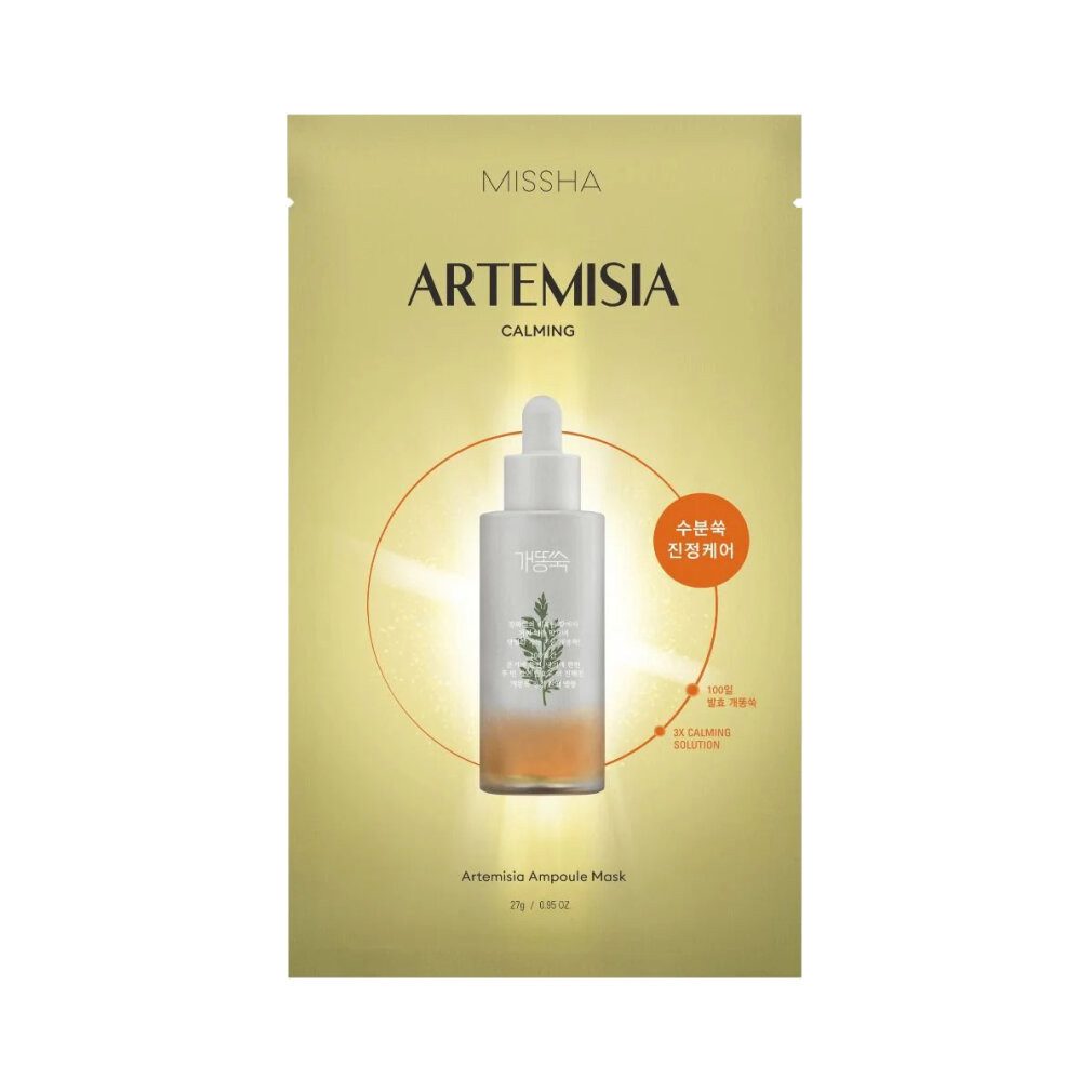 Missha Körperpflegemittel Beruhigende Tuchmaske mit Artemisia (Ampullenmaske) 27 g