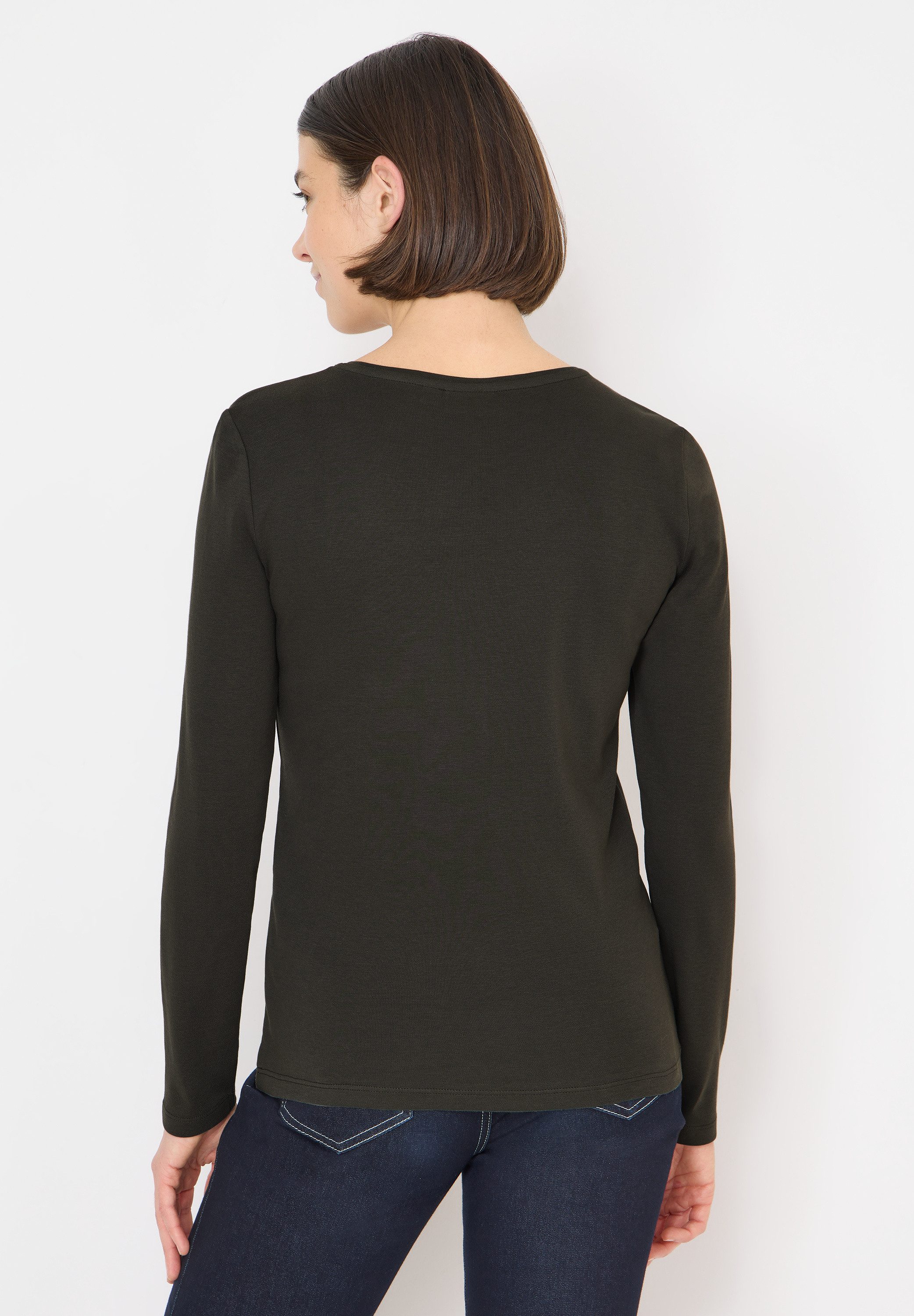CECIL Langarmshirt aus reiner Baumwolle – Bild 3 von 5