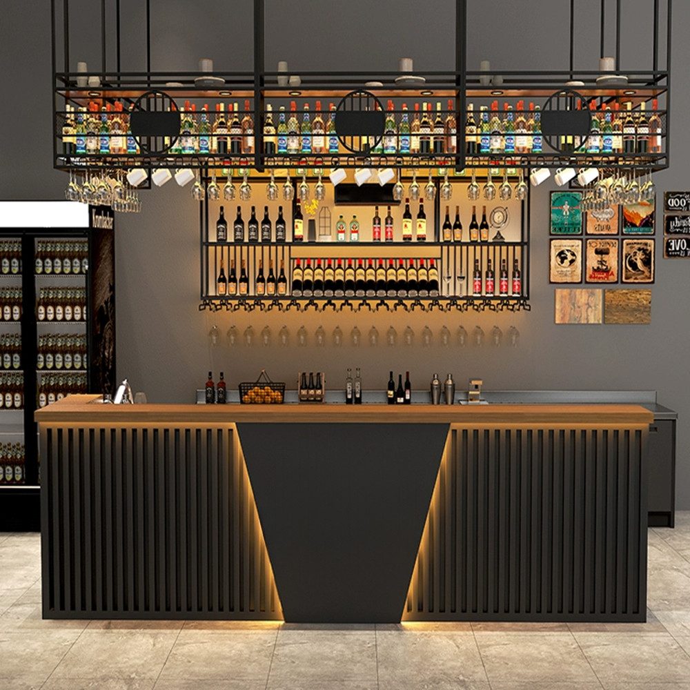 Muxing Empfangstheke in Linienoptik für Restaurant und Bar (1-St)