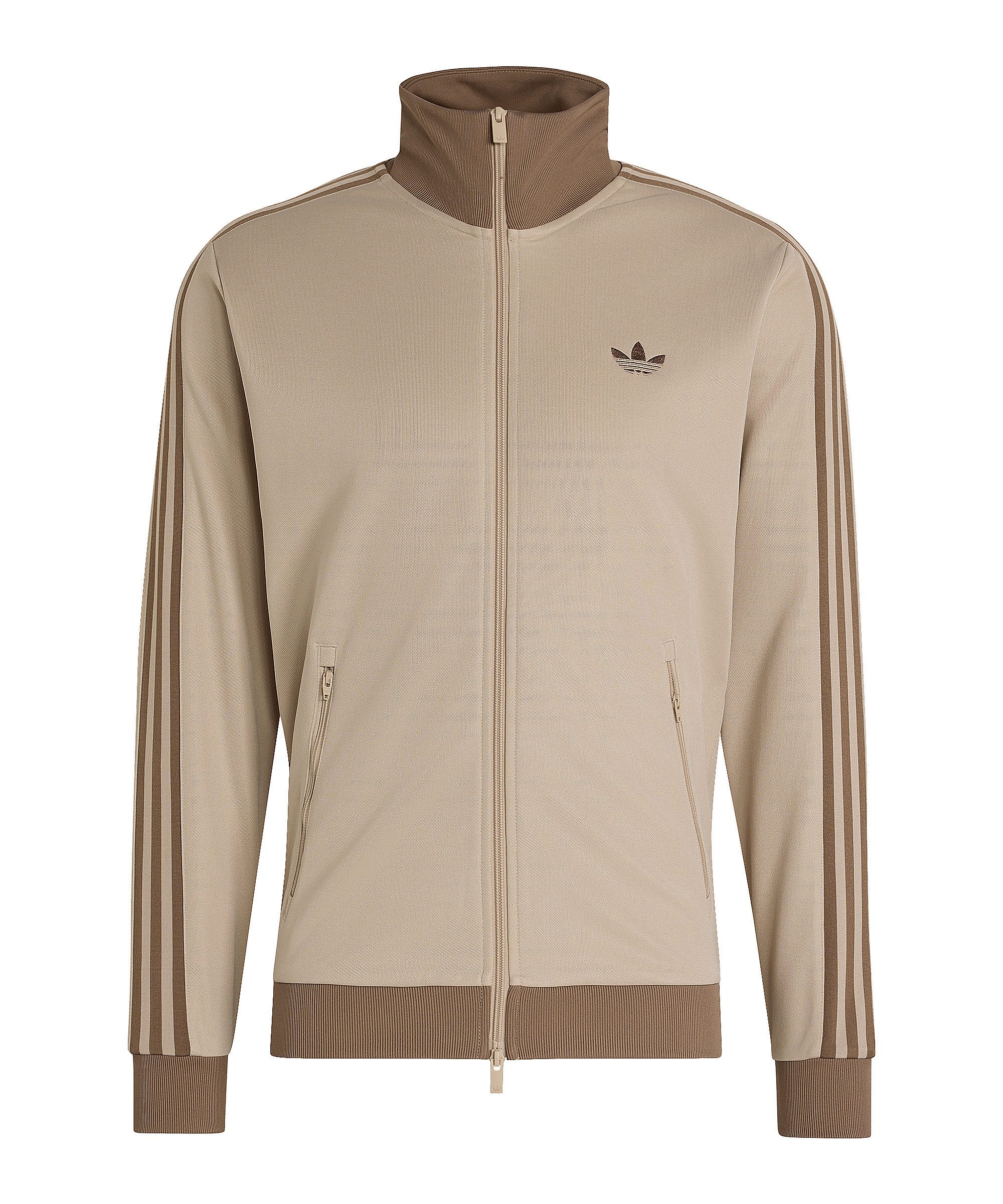 adidas Originals Sweatjacke adidas Originals Beckenbauer Track Jacke Beige Baumwolle